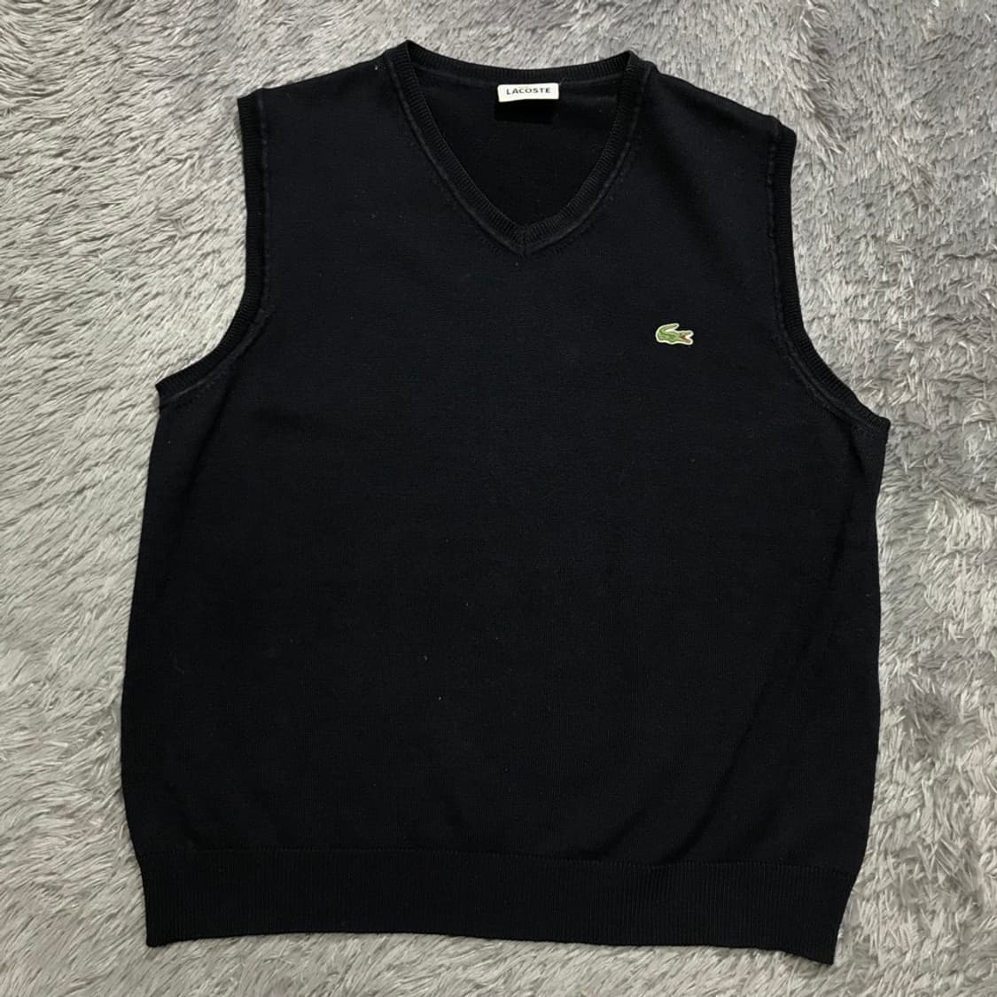 [[M, A급] 라코스테(LACOSTE) 울 100 니트 조끼v30 상품이미지1