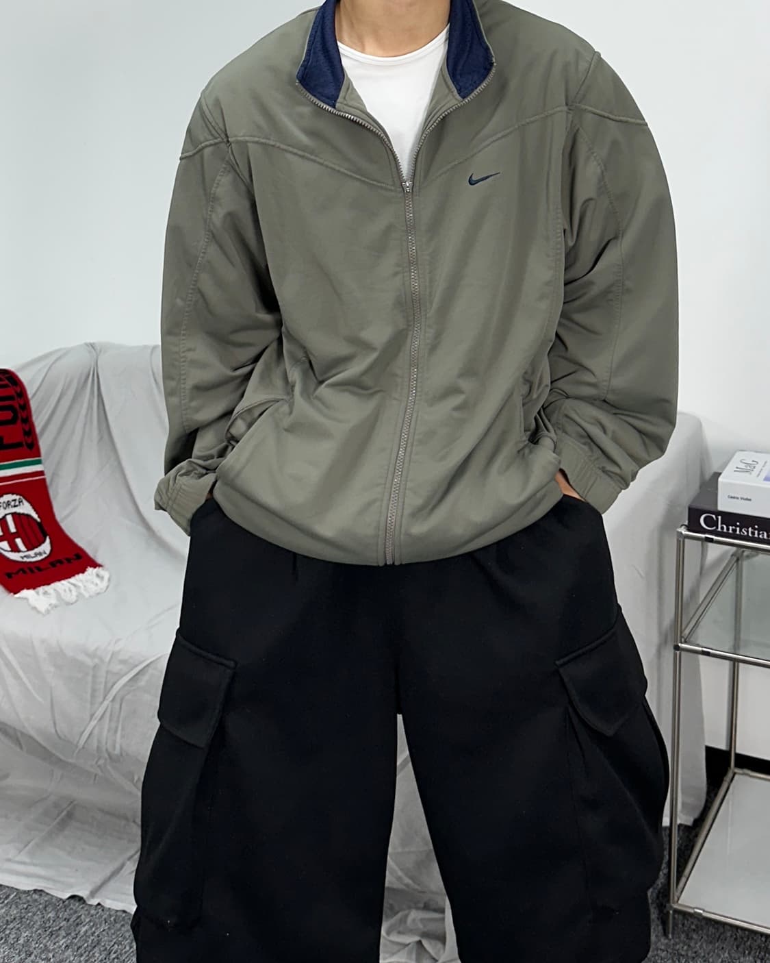 나이키 스우시 90s 올드스쿨 오버핏 져지 상품이미지1