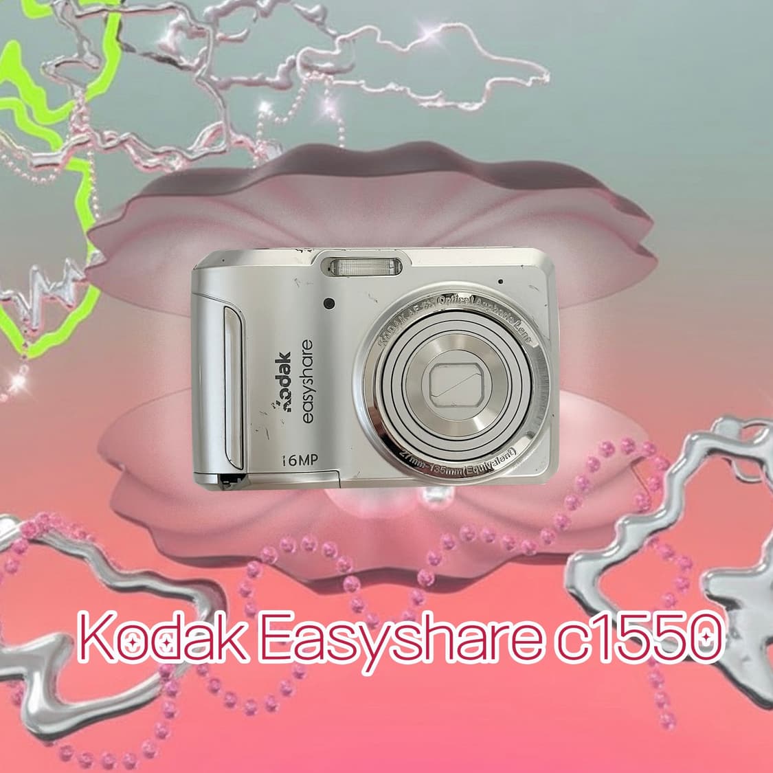 풀셋!) Kodak EasyShare 코닥 이지쉐어 C1550 실버 상품이미지1