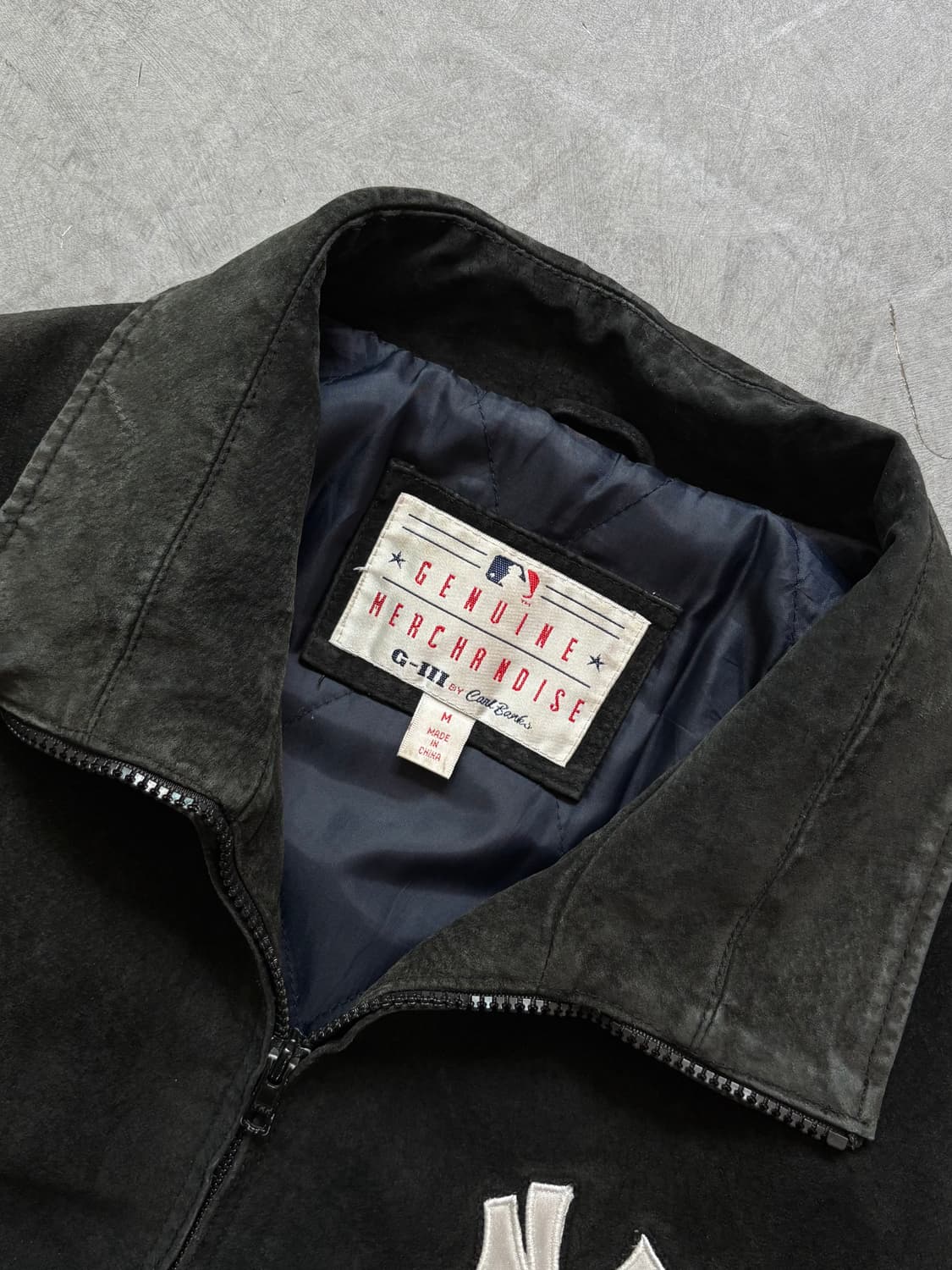 90’s Yankees 뉴욕양키즈 스웨이드 자켓 상품이미지7