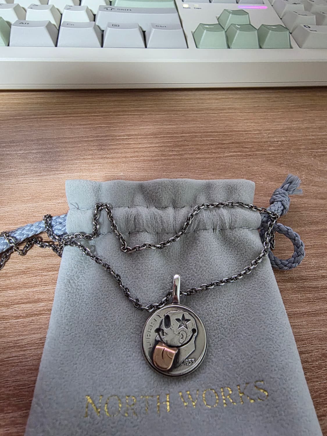 노스웍스 스마일 목걸이 SMILENECKLACE (N-624) 상품이미지2