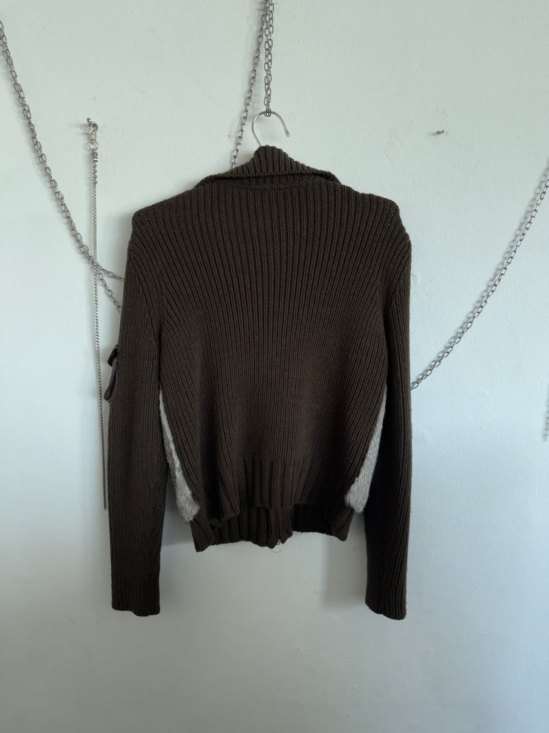 안나수이 james coviello 04FW 래빗퍼 집업 상품이미지5