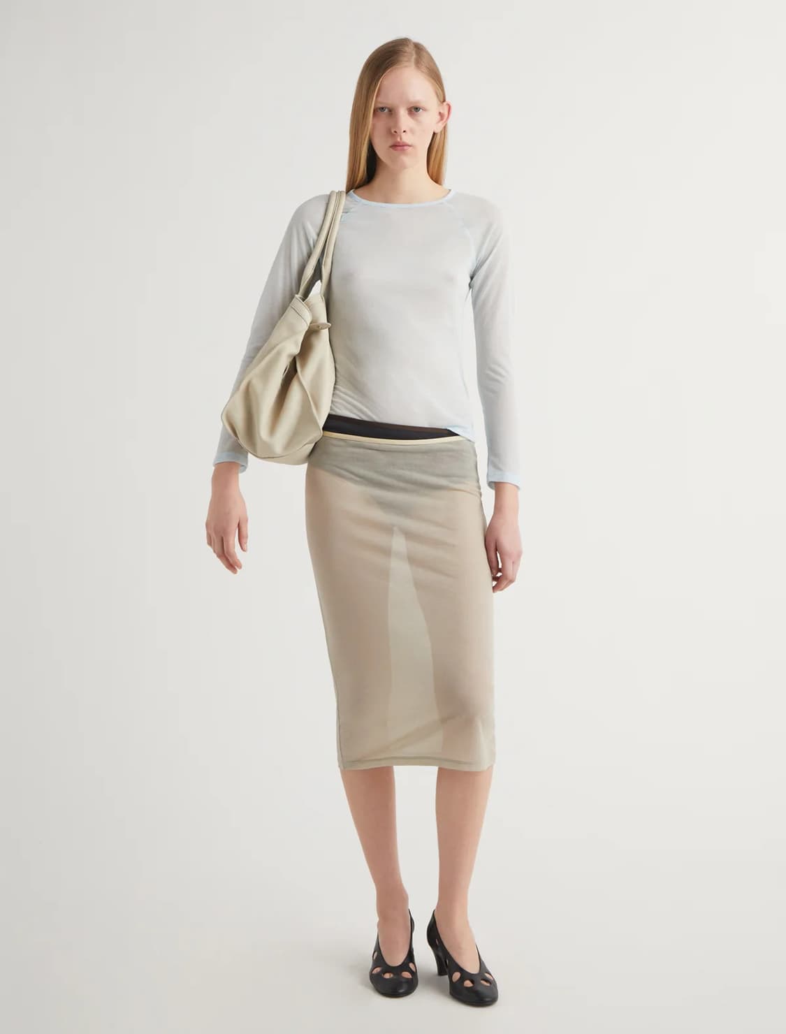 (XS,S,M)팔로마울 no.1853 hiro 롱슬리브/라이트블루 상품이미지2