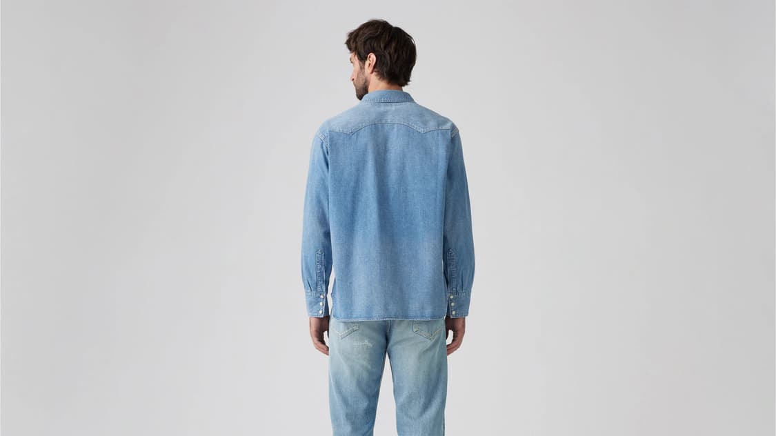 리바이스 LVC 1955 쇼트혼 소우투스 셔츠 001L70000 L사이즈 상품이미지4