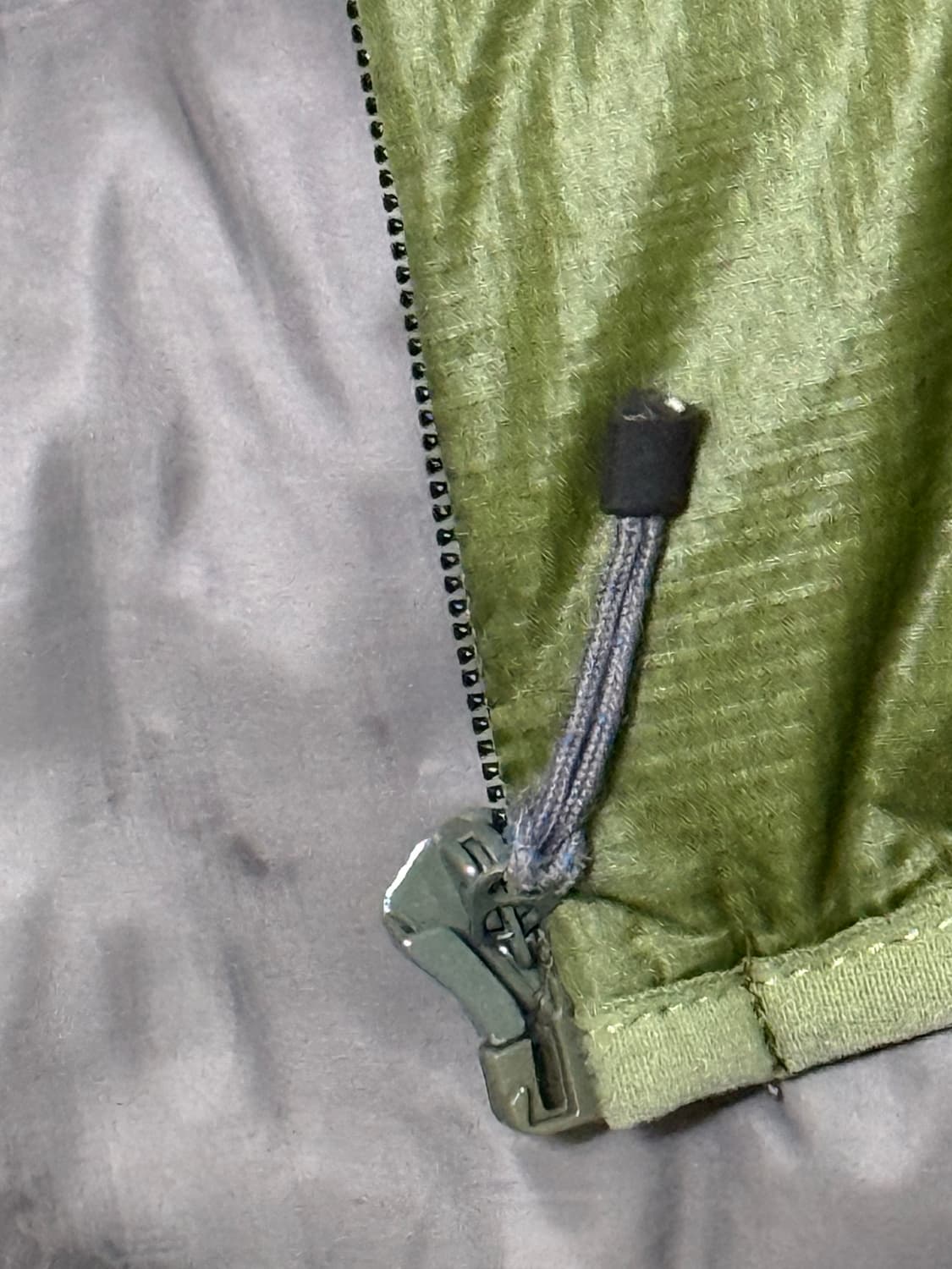 (M) 몽벨 알파인 일본 빈티지 경량 다운 그린 상품이미지3