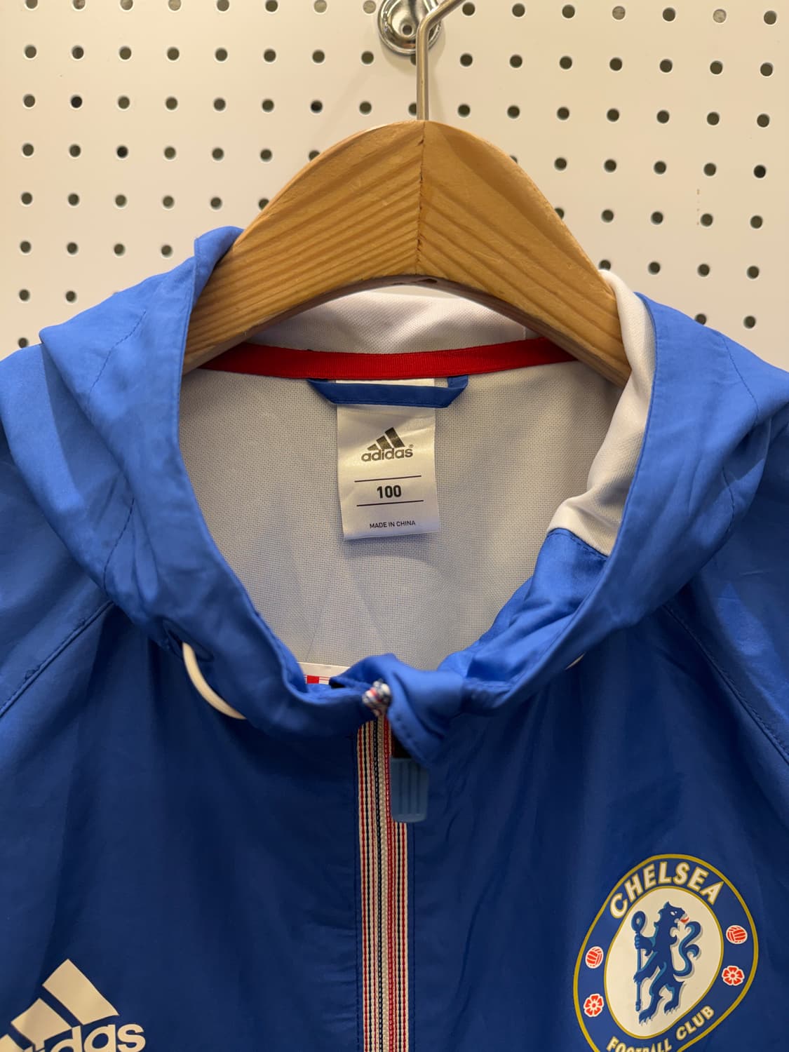 아디다스 첼시 블루 팀 바람막이 U82 상품이미지5