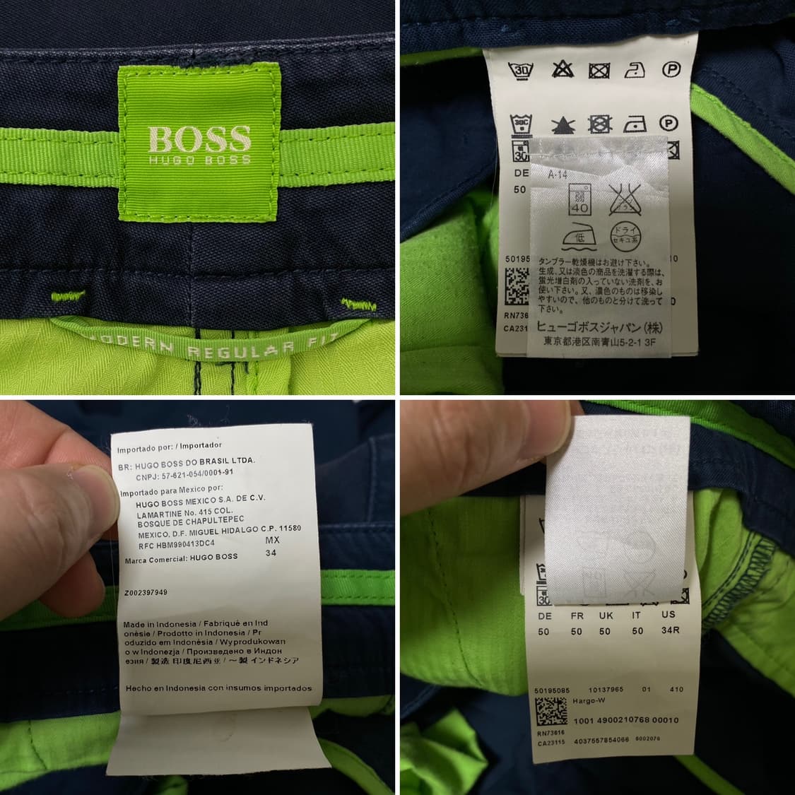 HUGO BOSS 휴고 보스 카고팬츠 상품이미지9