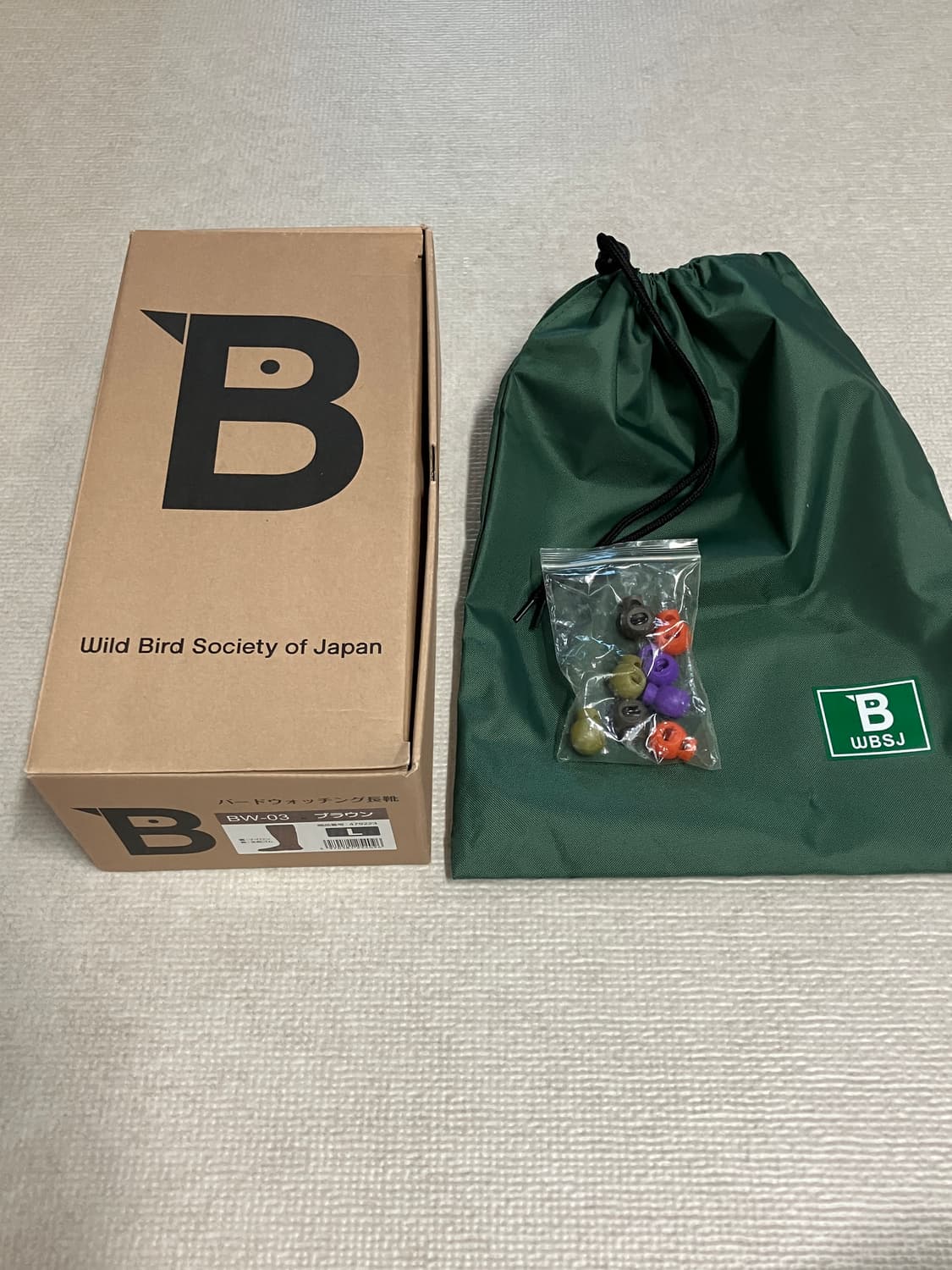 wbsj 노토리 레인부츠 정원화 브라운 L 245-250 상품이미지2