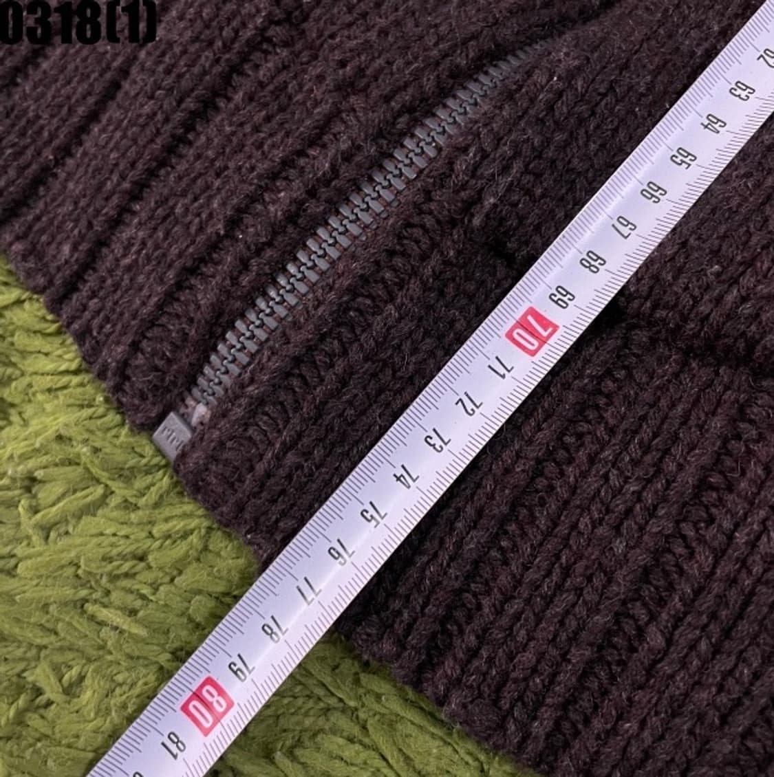 버튼 니트집업 상품이미지8