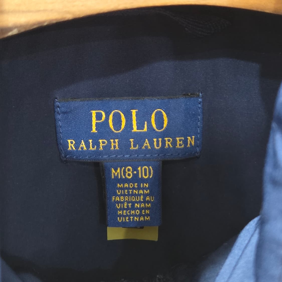 폴로랄프로렌 키즈 바람막이 자켓 네이비 M/8/10 상품이미지3