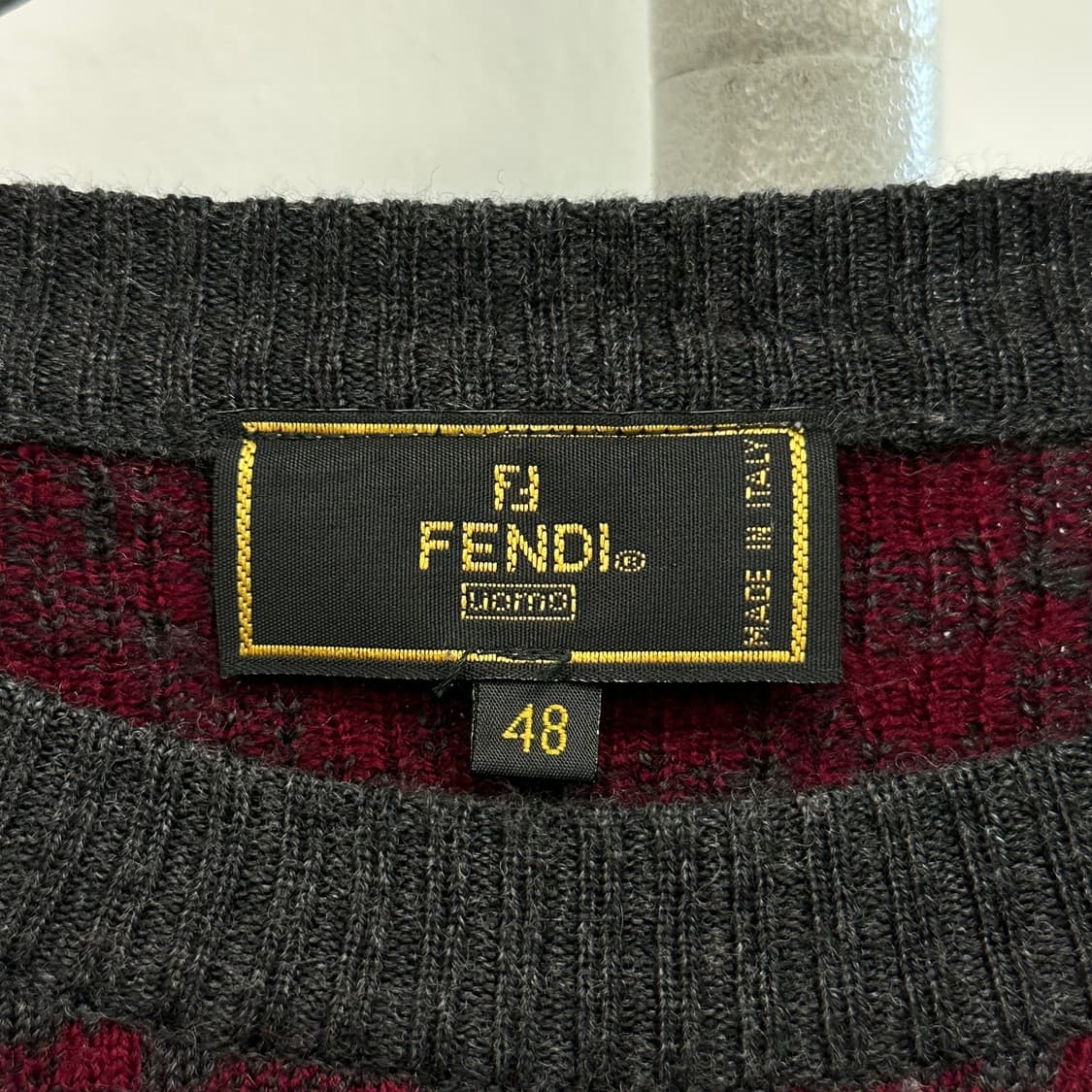 펜디 로고 패턴 디자인 메리노울 니트 상품이미지5