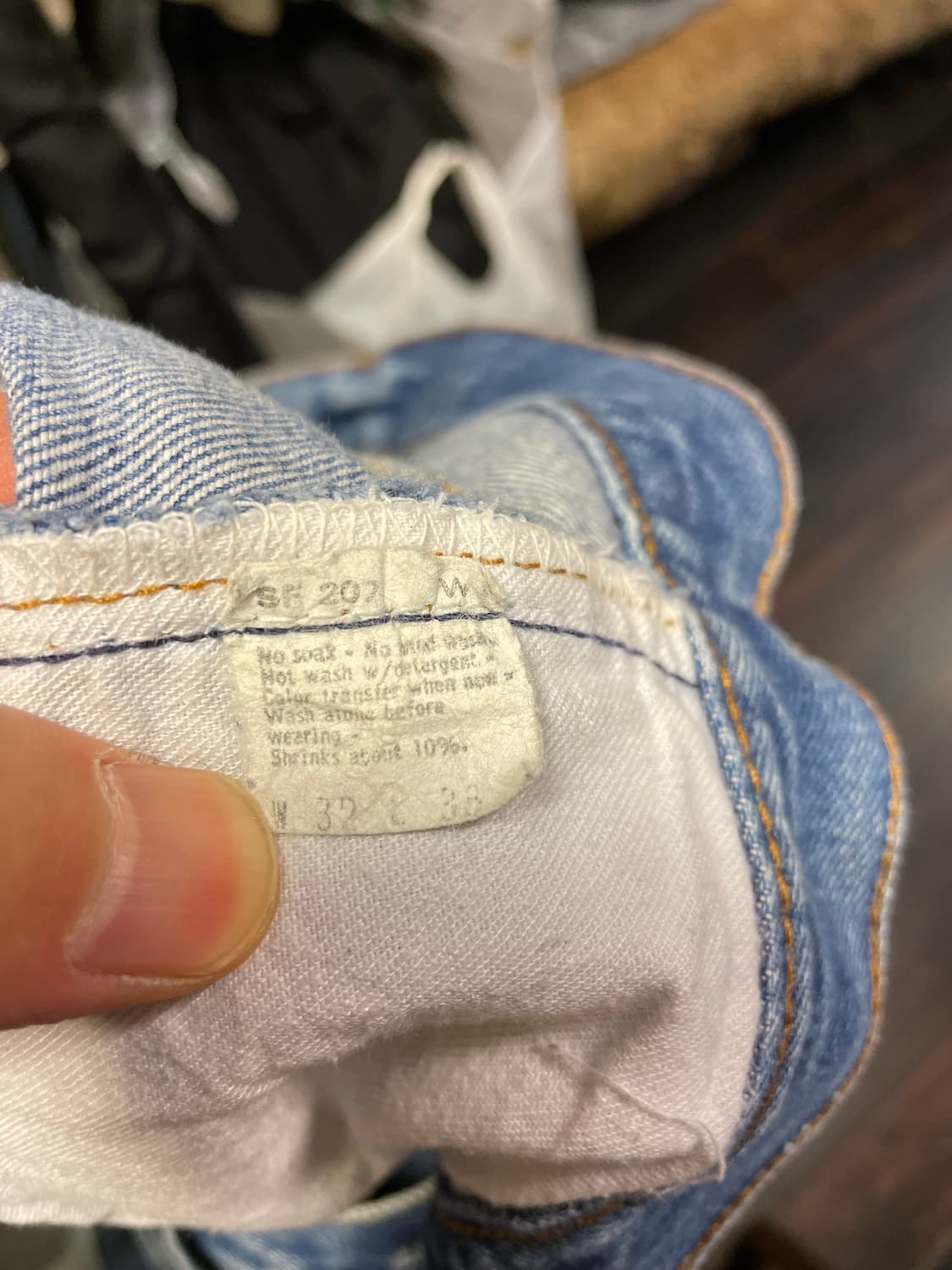 80리바이스501 66후기 샐비지 상품이미지7