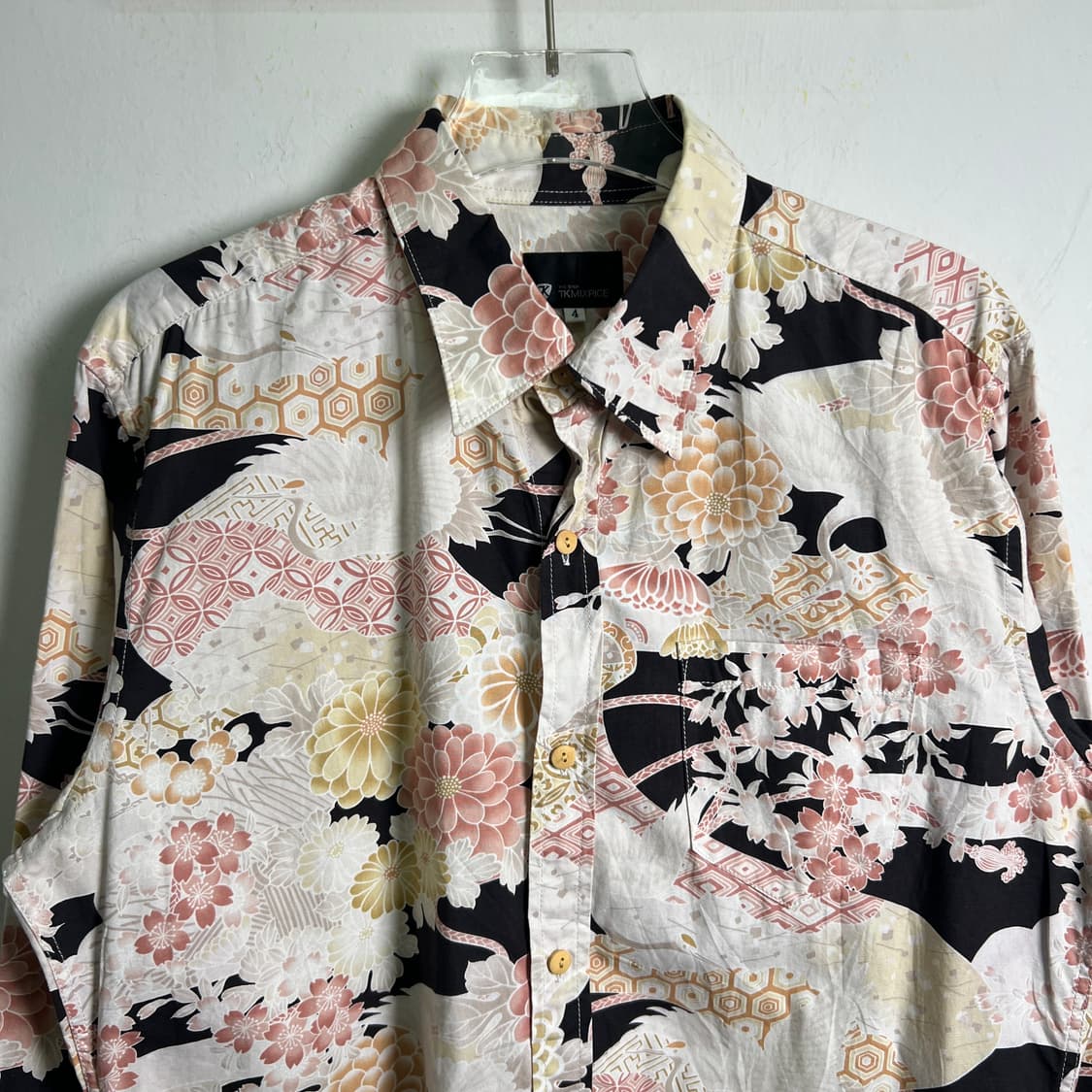 타케오 키쿠치 와가라 패턴 셔츠  상품이미지4