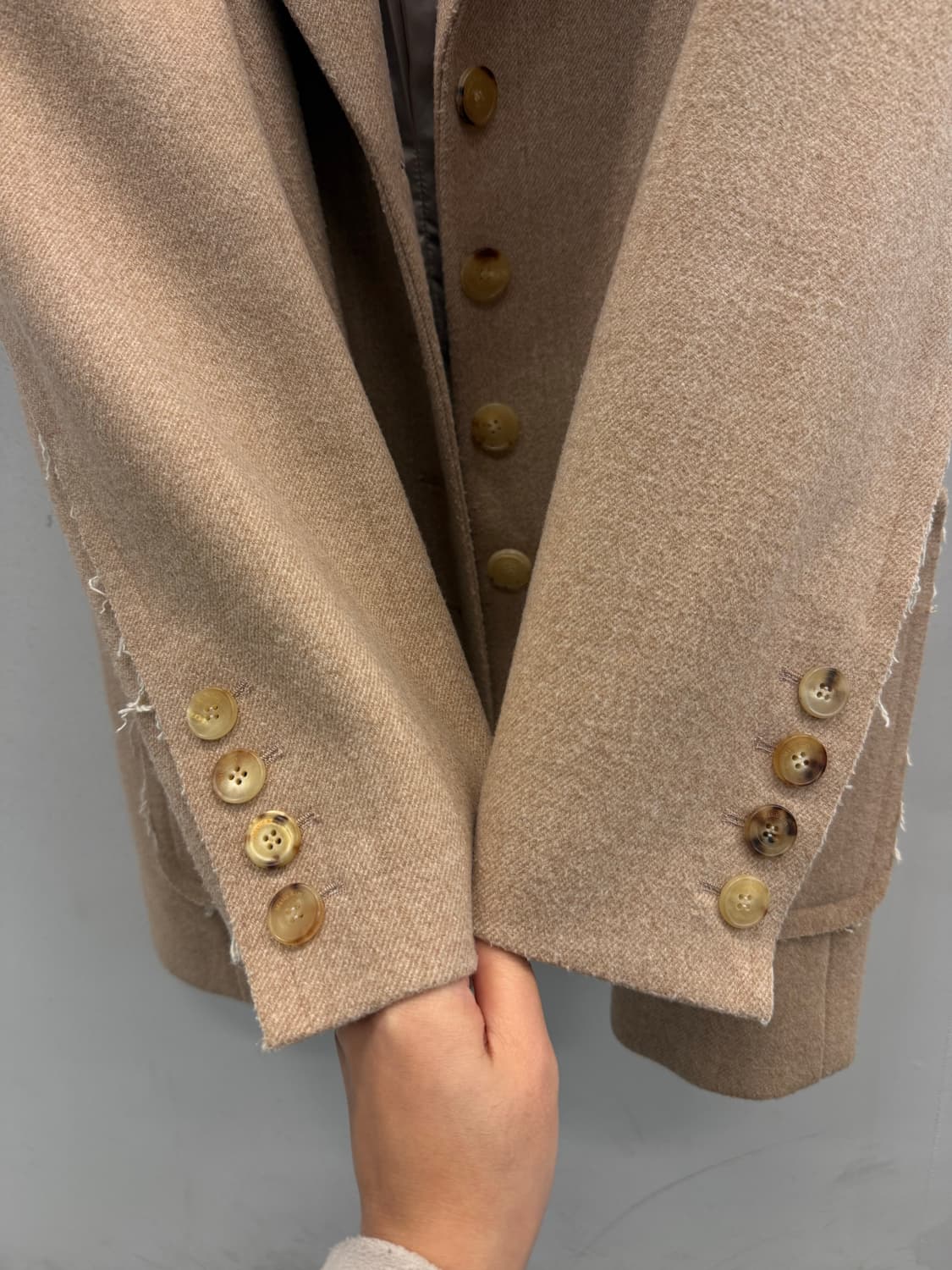 마뗑킴 컷팅로우코트자켓 F  상품이미지6