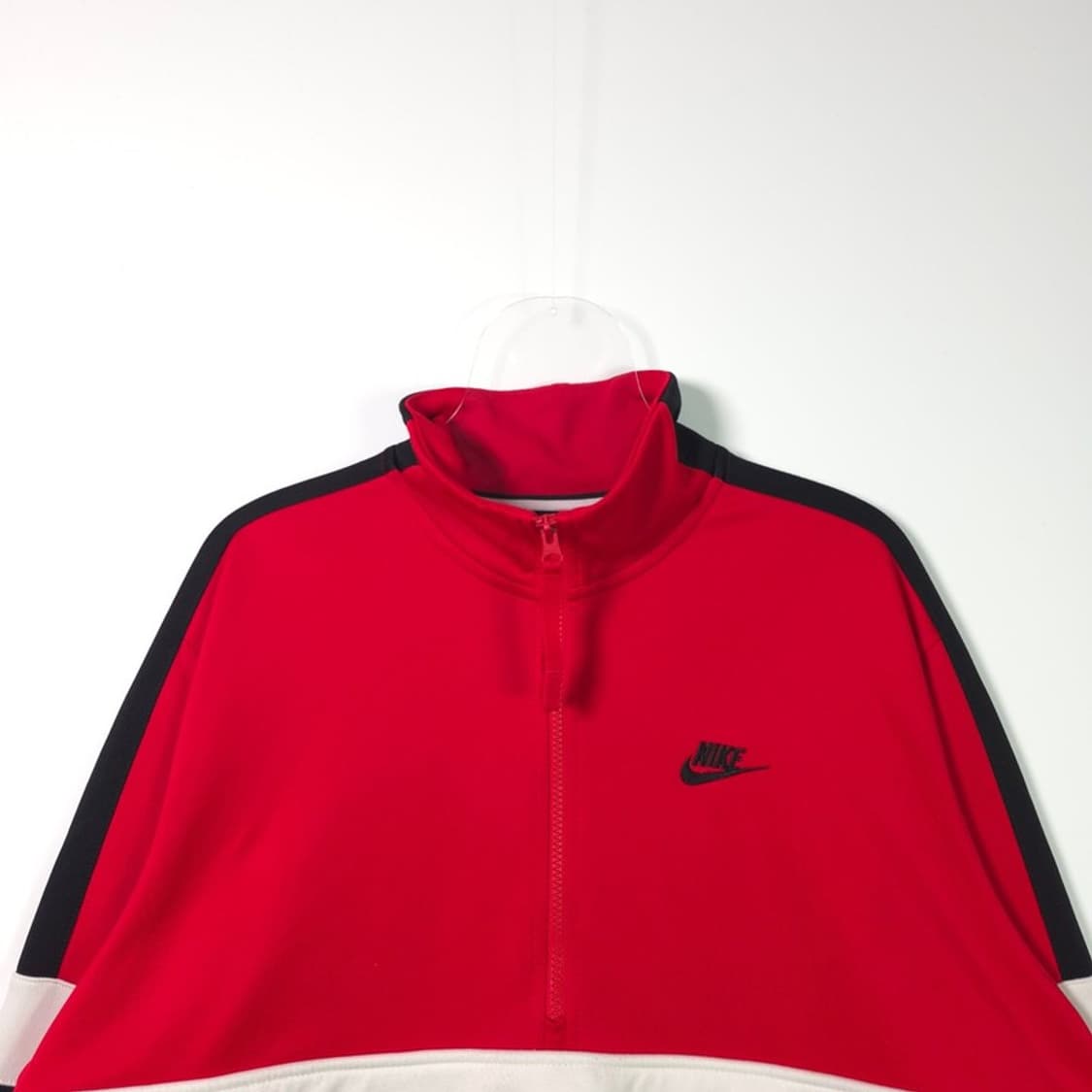 Nike Air Half Zip Track Top Red Black L 상품이미지3