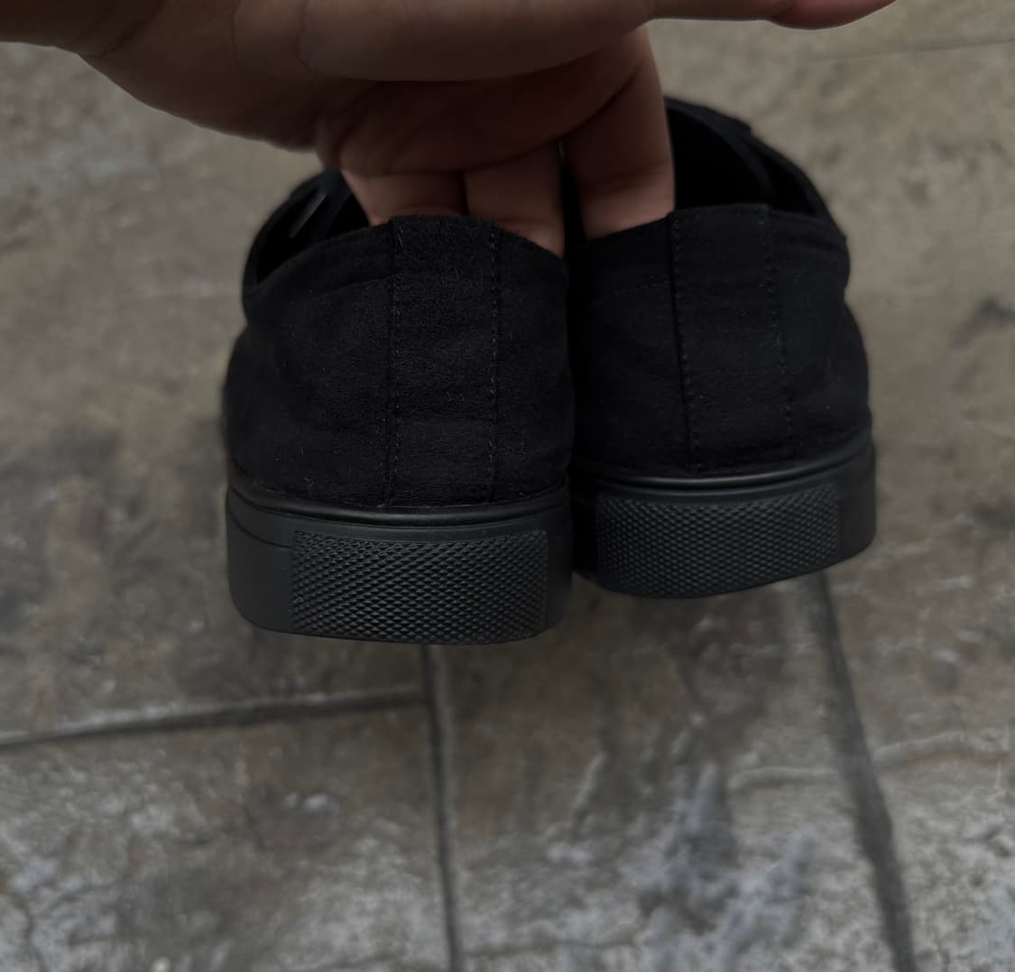 요지야마모토 뿌르옴므 아일렛 크리퍼 스웨이드 스니커즈 상품이미지4