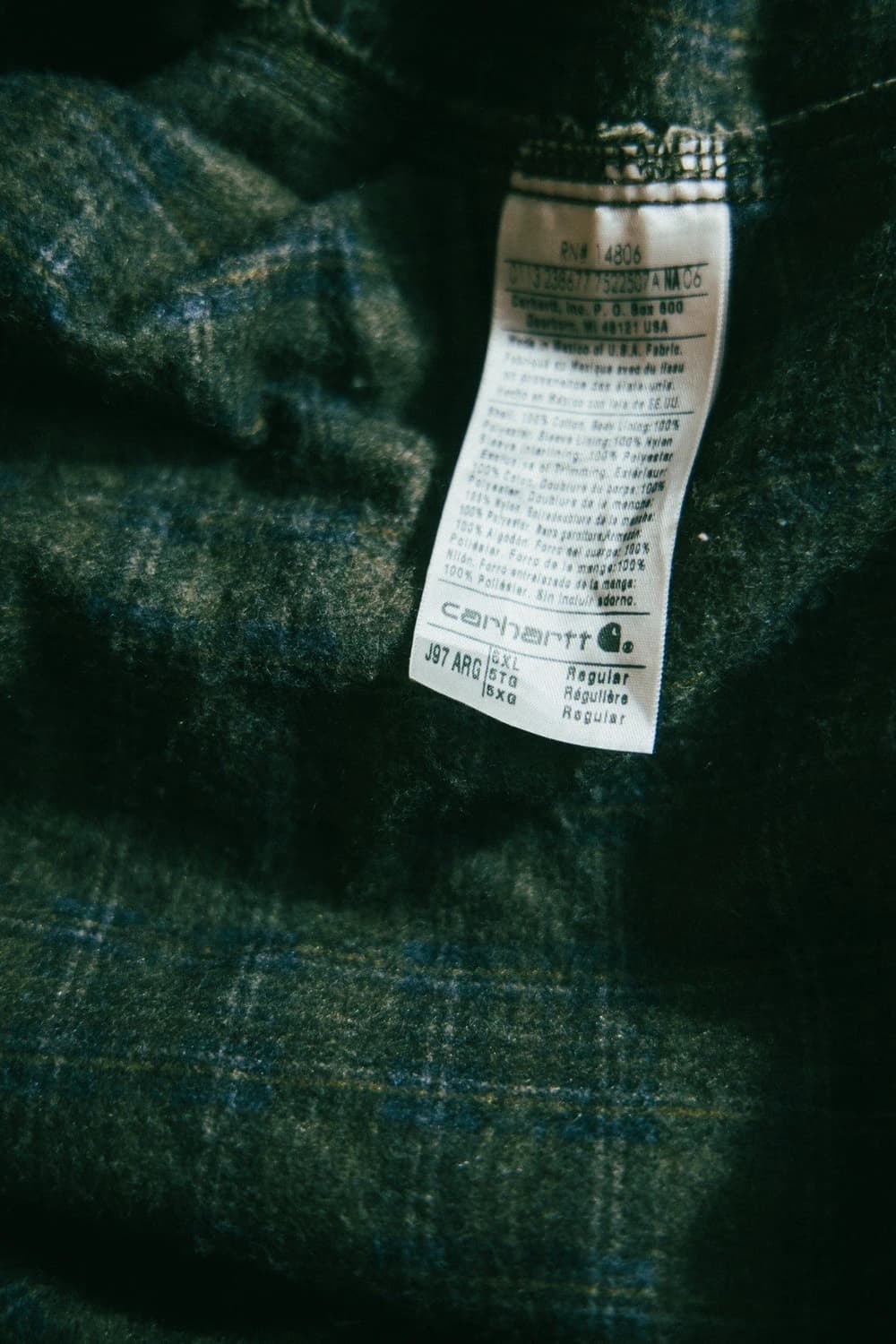 칼하트 j97 디트로이트 자켓 아미그린 상품이미지6