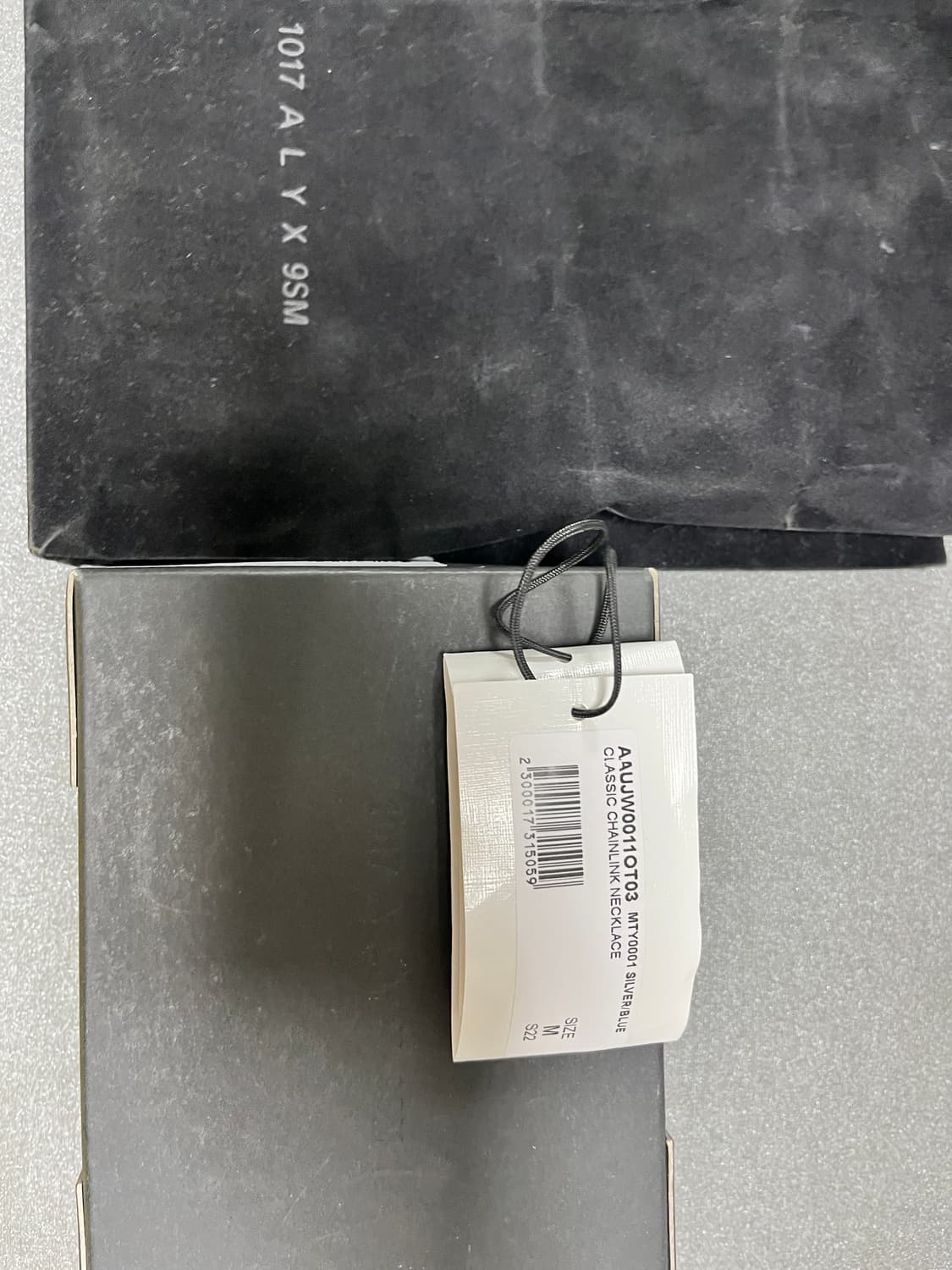 알릭스 버클 목걸이 블루 m 상품이미지2