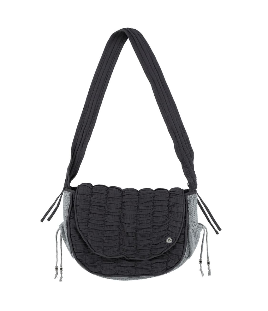 코이세이오 퀼팅백 차콜 상품이미지1