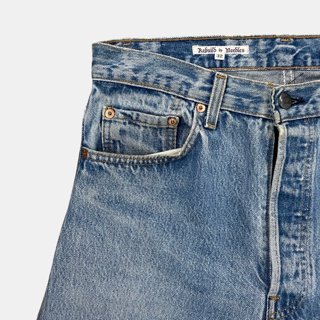 (32) 니들스 REMAKE 데님 팬츠 상품이미지3