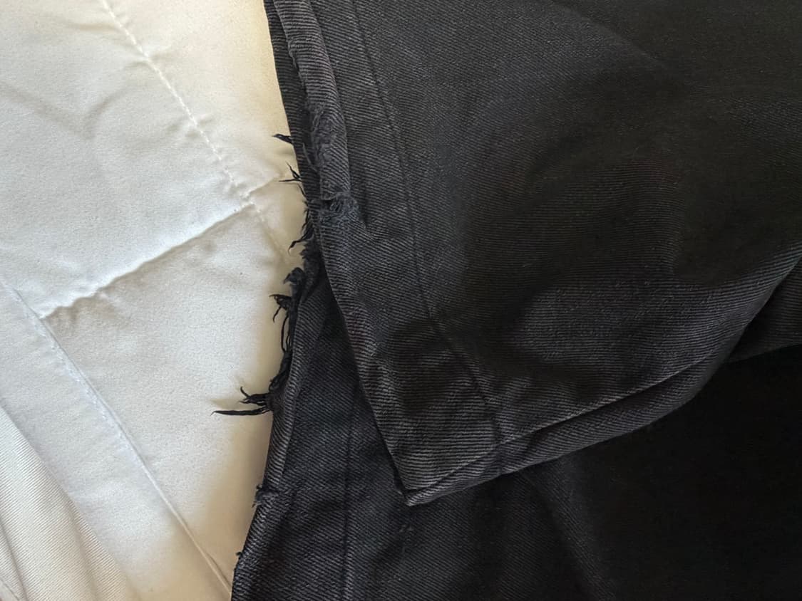 해칭룸 밀팬츠 Mill pants washed Dark Navy 상품이미지3