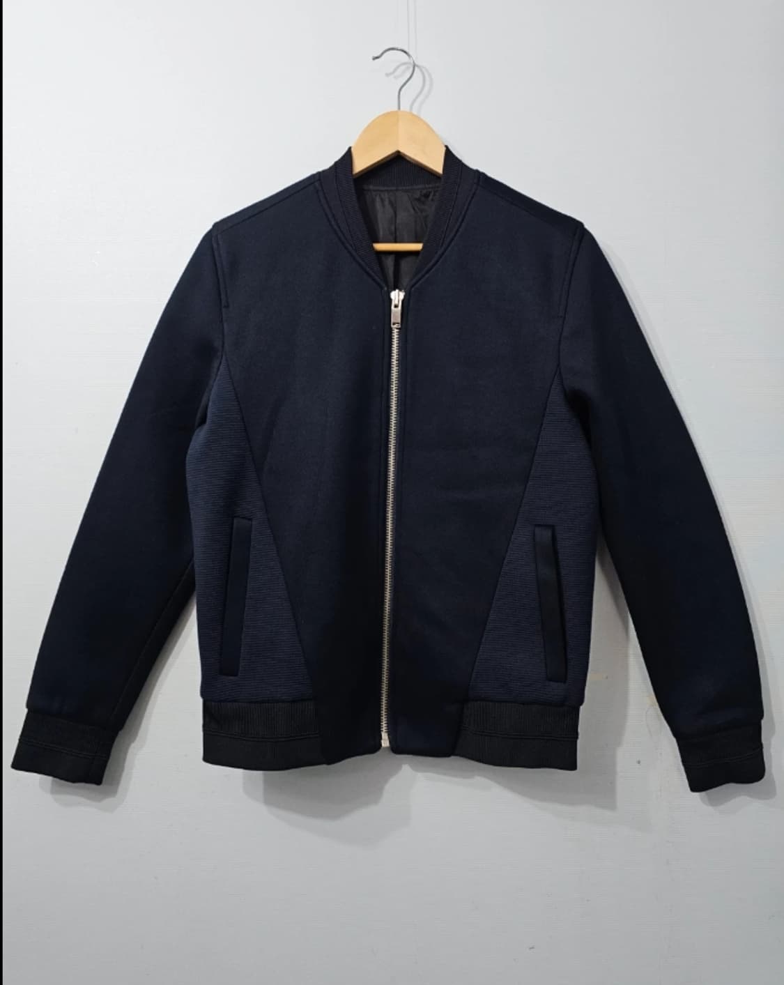 시스템옴므 백프린팅 블루종 자켓 95 상품이미지2