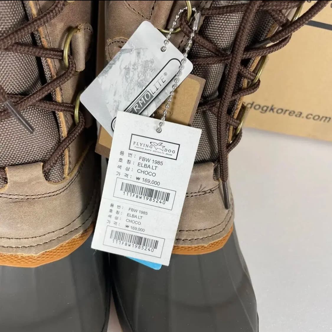 (새상품) Flying Dog 플라잉독 여성 방한 부츠 240 JS 상품이미지2