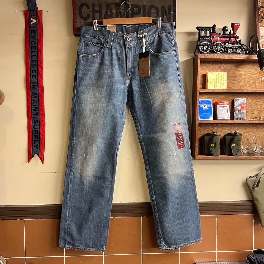 00's 리바이스 549 데님 33x32 Size (34인치) 멕시코 상품이미지1