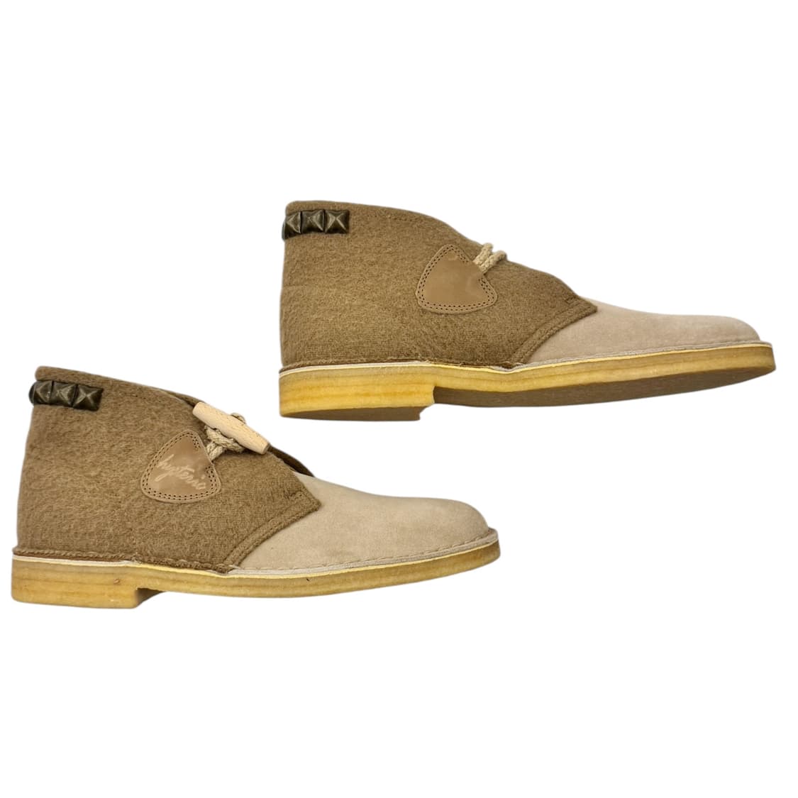 히스테릭글래머 x 글로버올 x 클락스 더플 데저트 부츠 카멜 (260) 상품이미지5