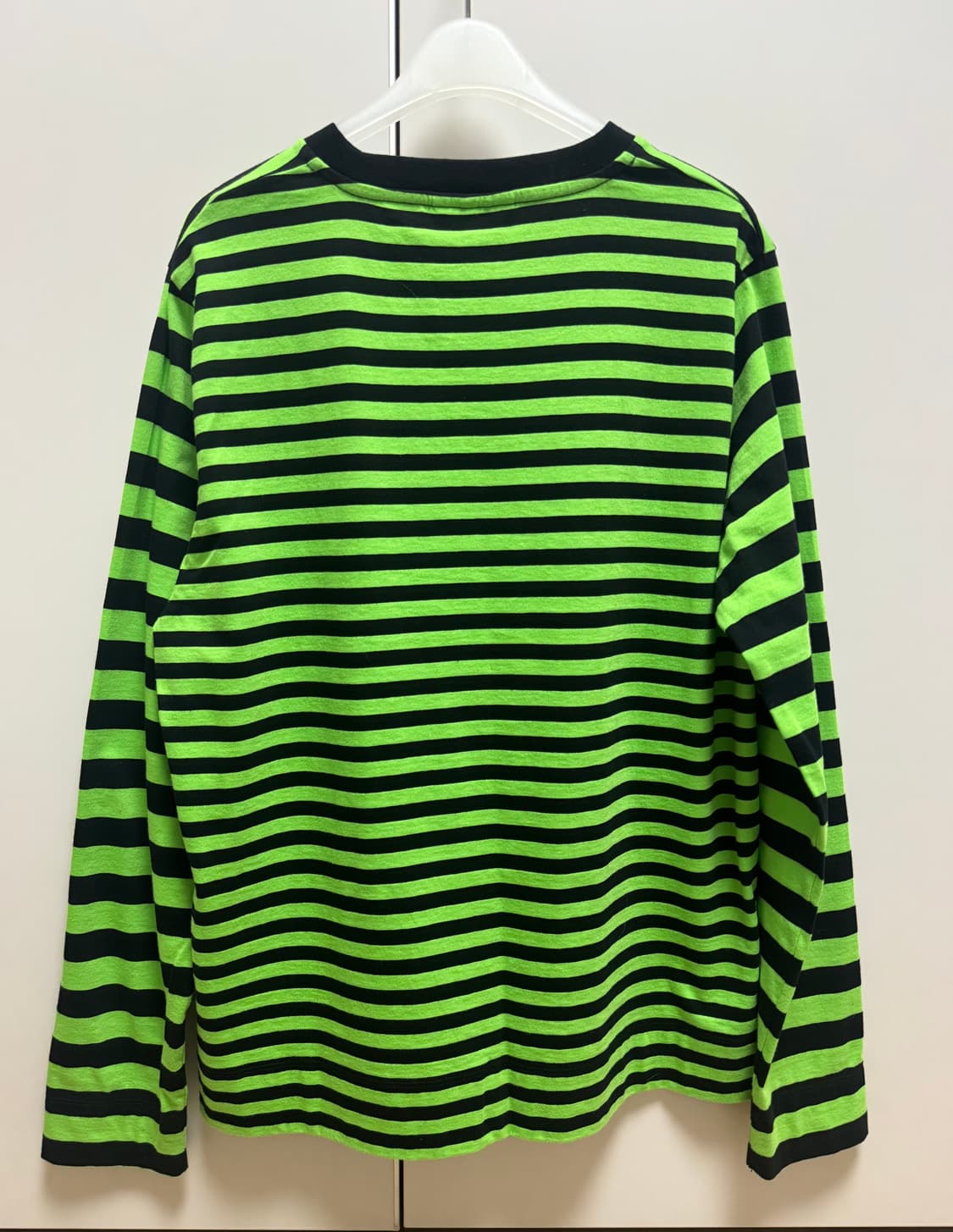 가니 스트라이프 긴팔 티셔츠 M 상품이미지2