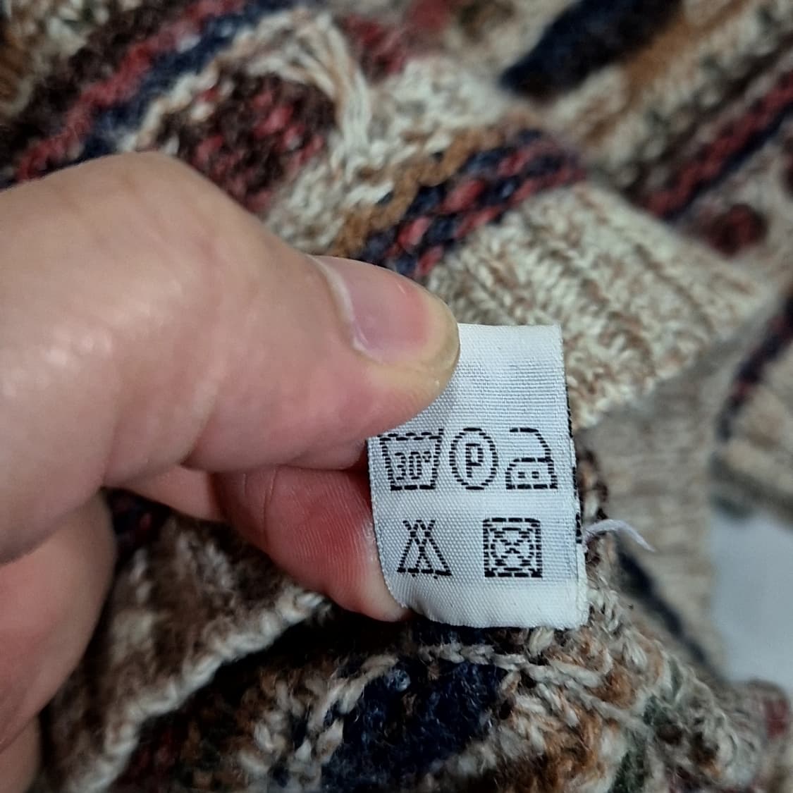 D-day 케이블 패턴 니트 상품이미지5