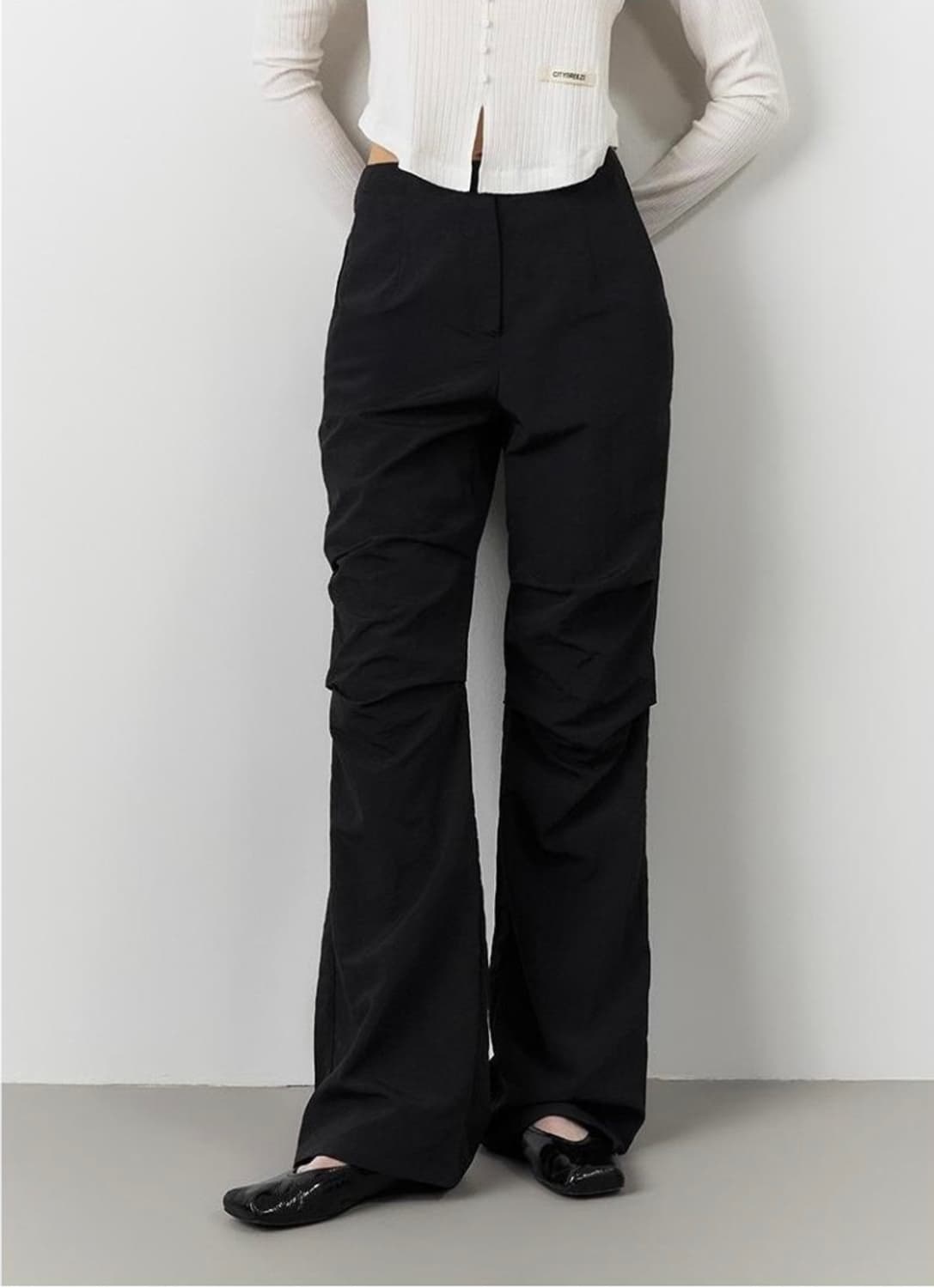 시티브리즈 블랙 팬츠 상품이미지2