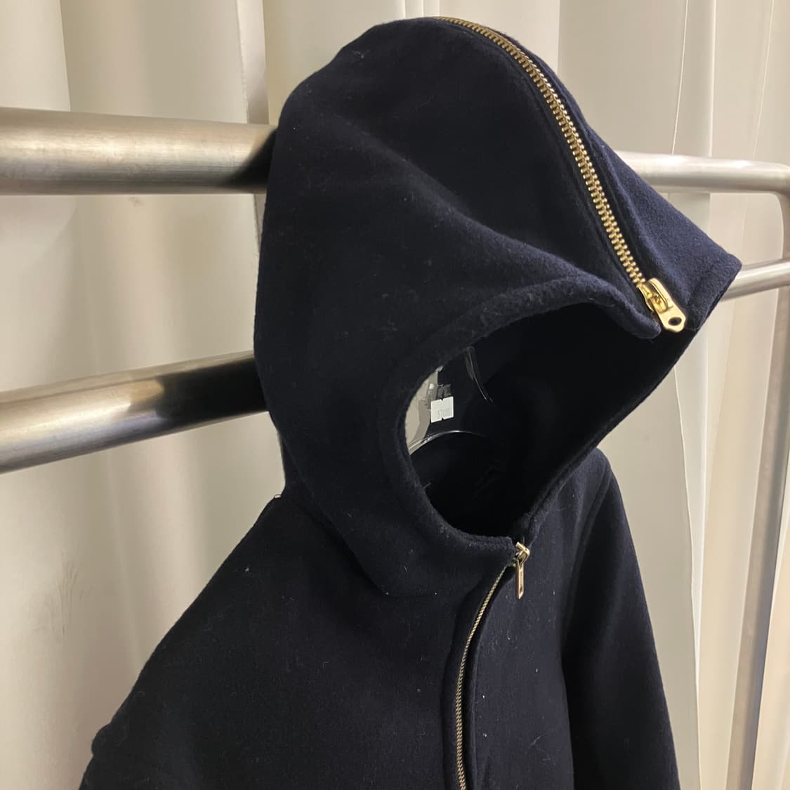 빔즈 네이비 울 후드 자켓 S 상품이미지4