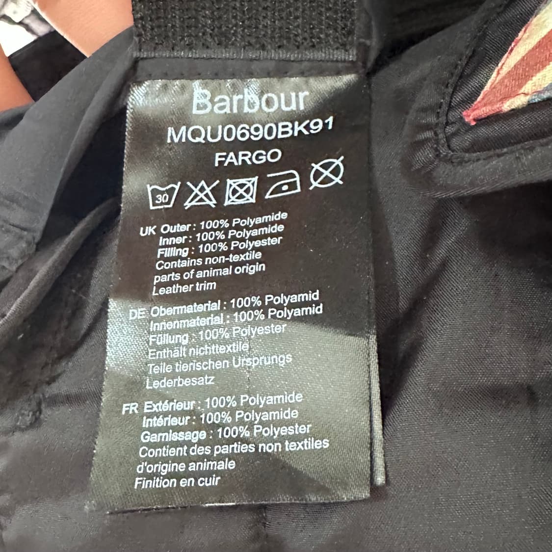 바버 인터네셔널 퀼팅 자켓 (va.111) 상품이미지8