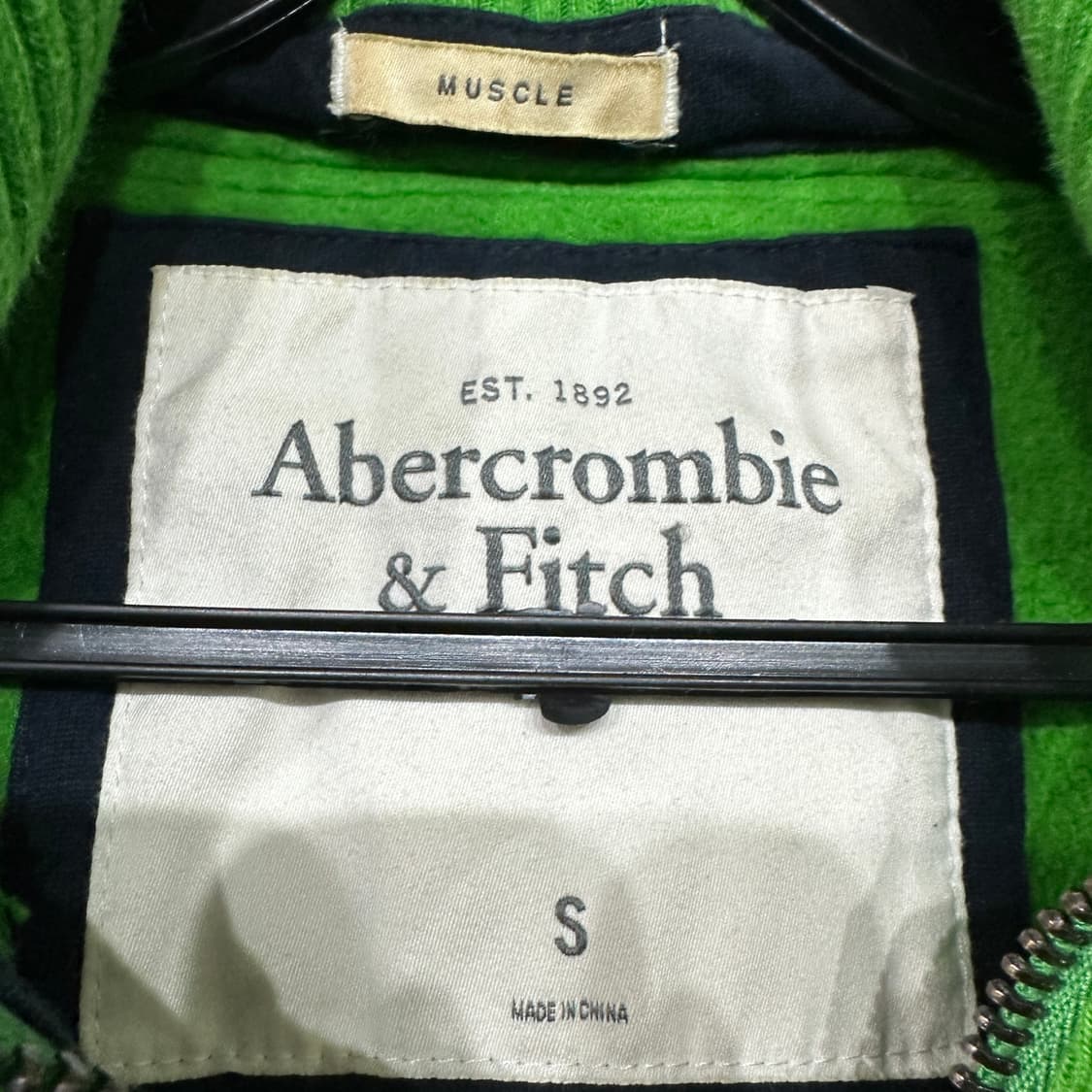 아베크롬비 기모 후드집업 S 상품이미지3