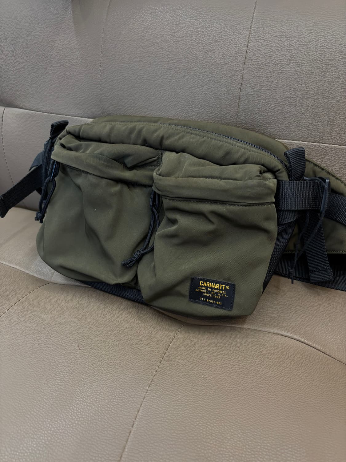 칼하트 wip 밀리터리 웨이스트 백 상품이미지5