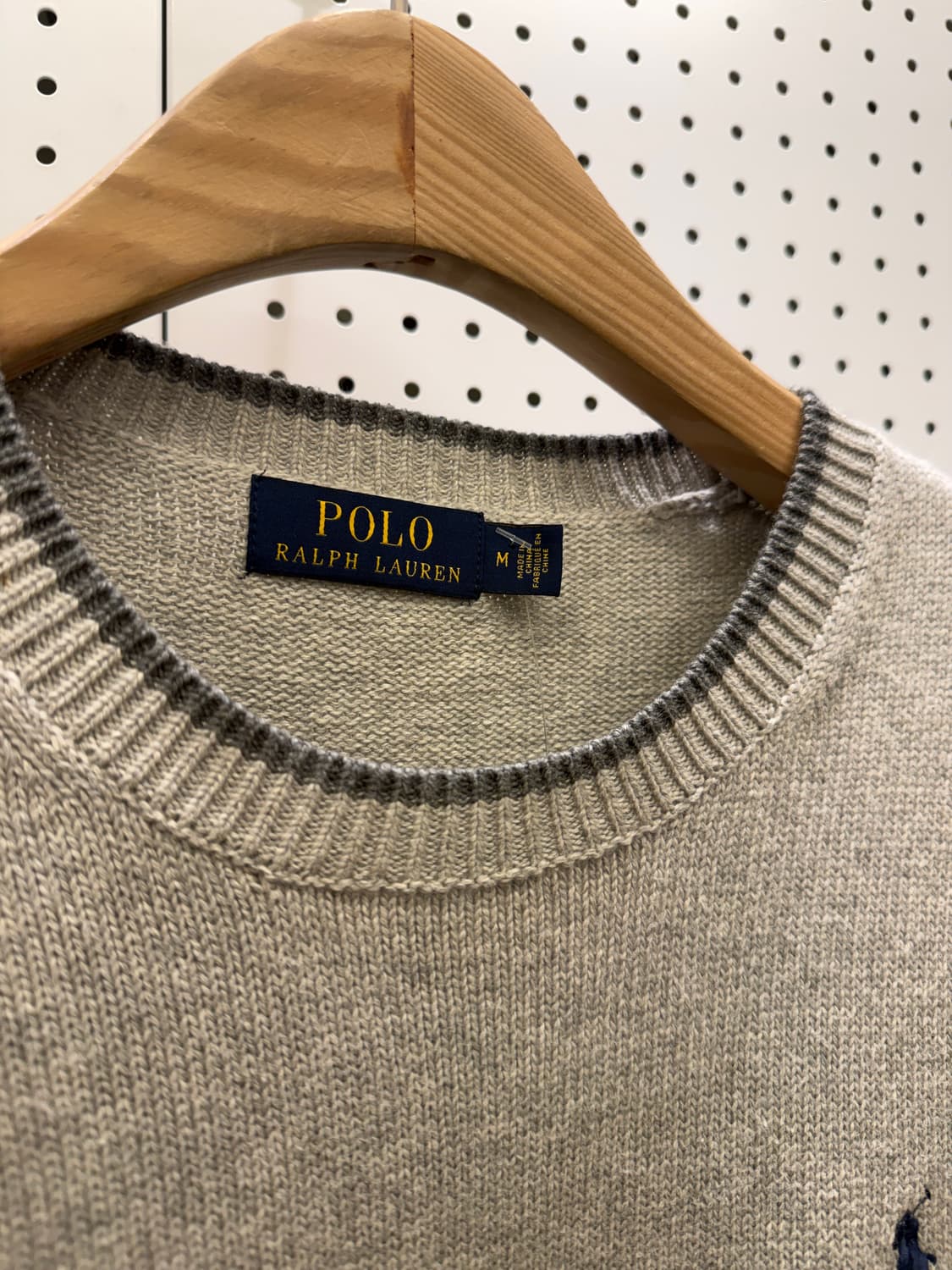 폴로 랄프로렌 포니 로고 라운드 니트 U797 상품이미지5
