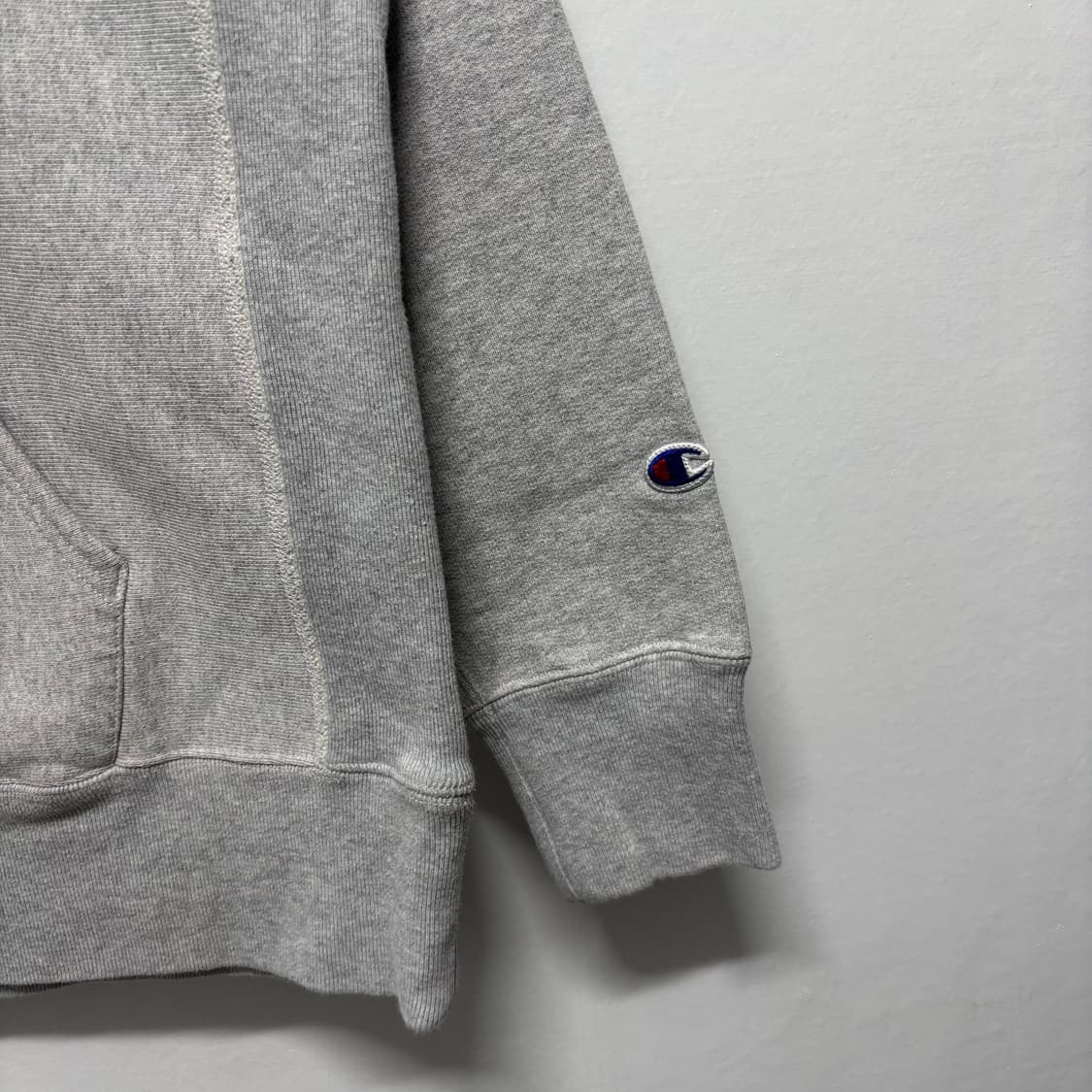 챔피온 리버스위브 블루택 후드티 상품이미지3