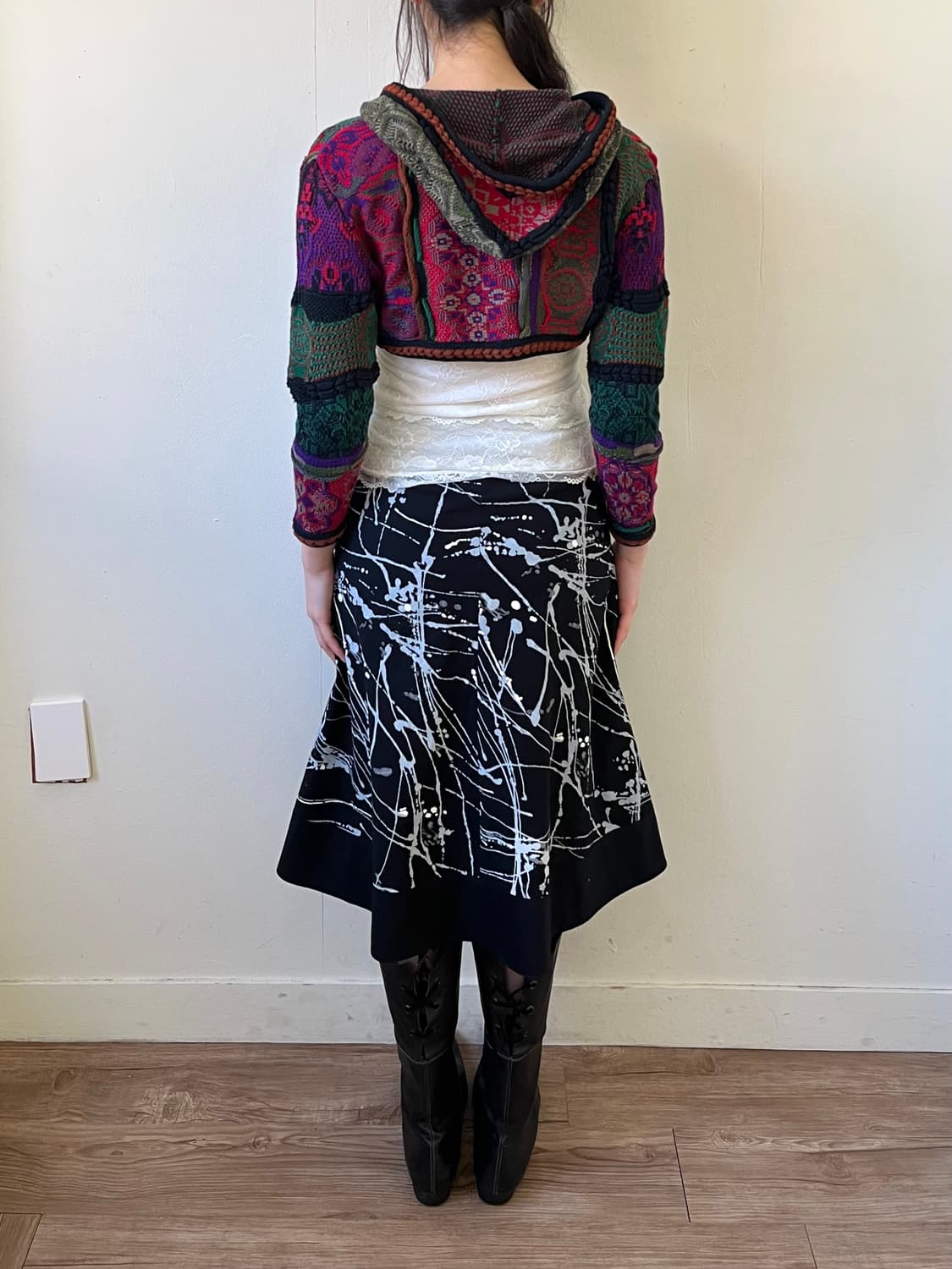 COOGI 케이블 후드 볼레로 상품이미지10