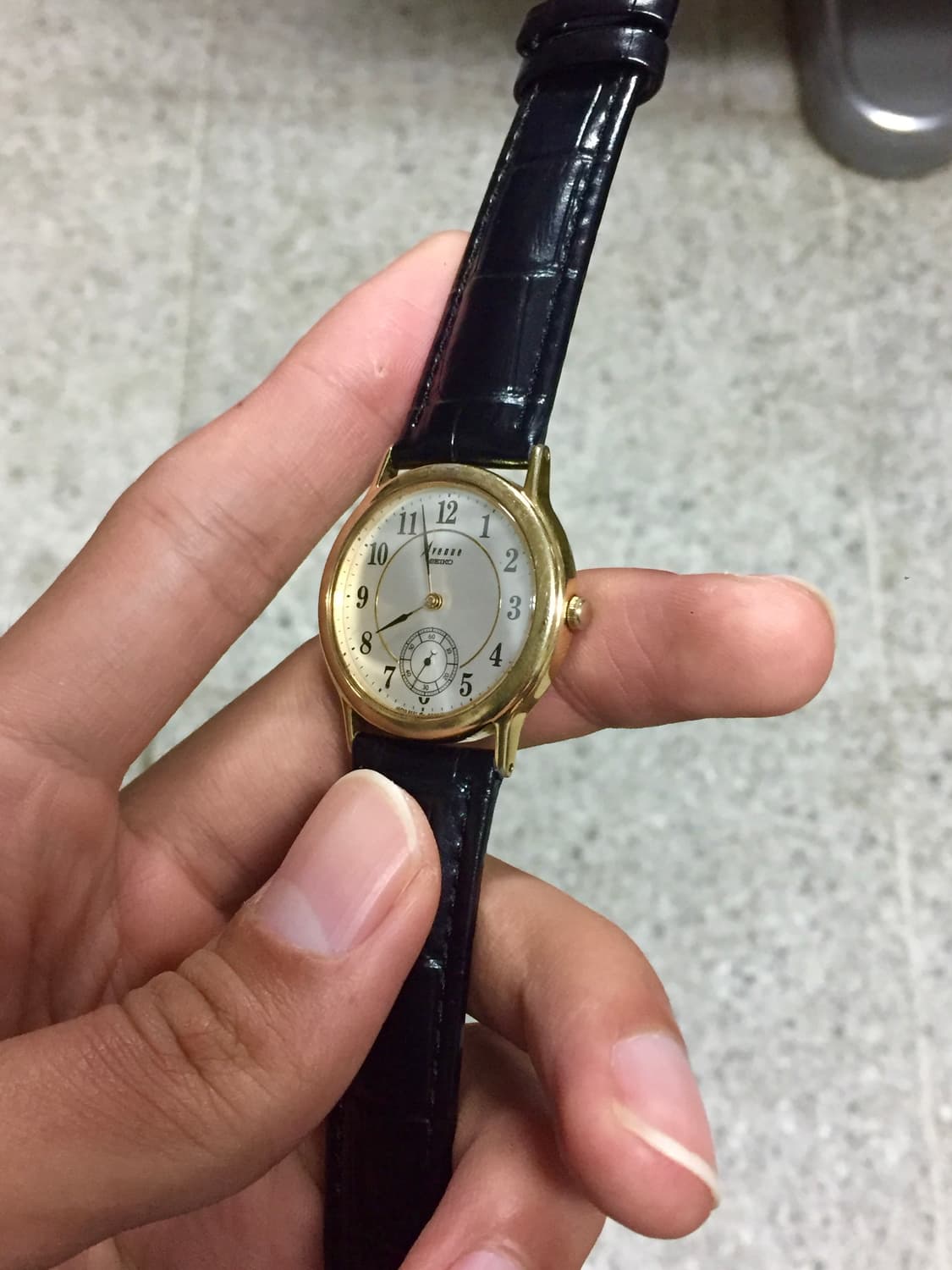 90s Seiko avenue quatz gold 상품이미지4