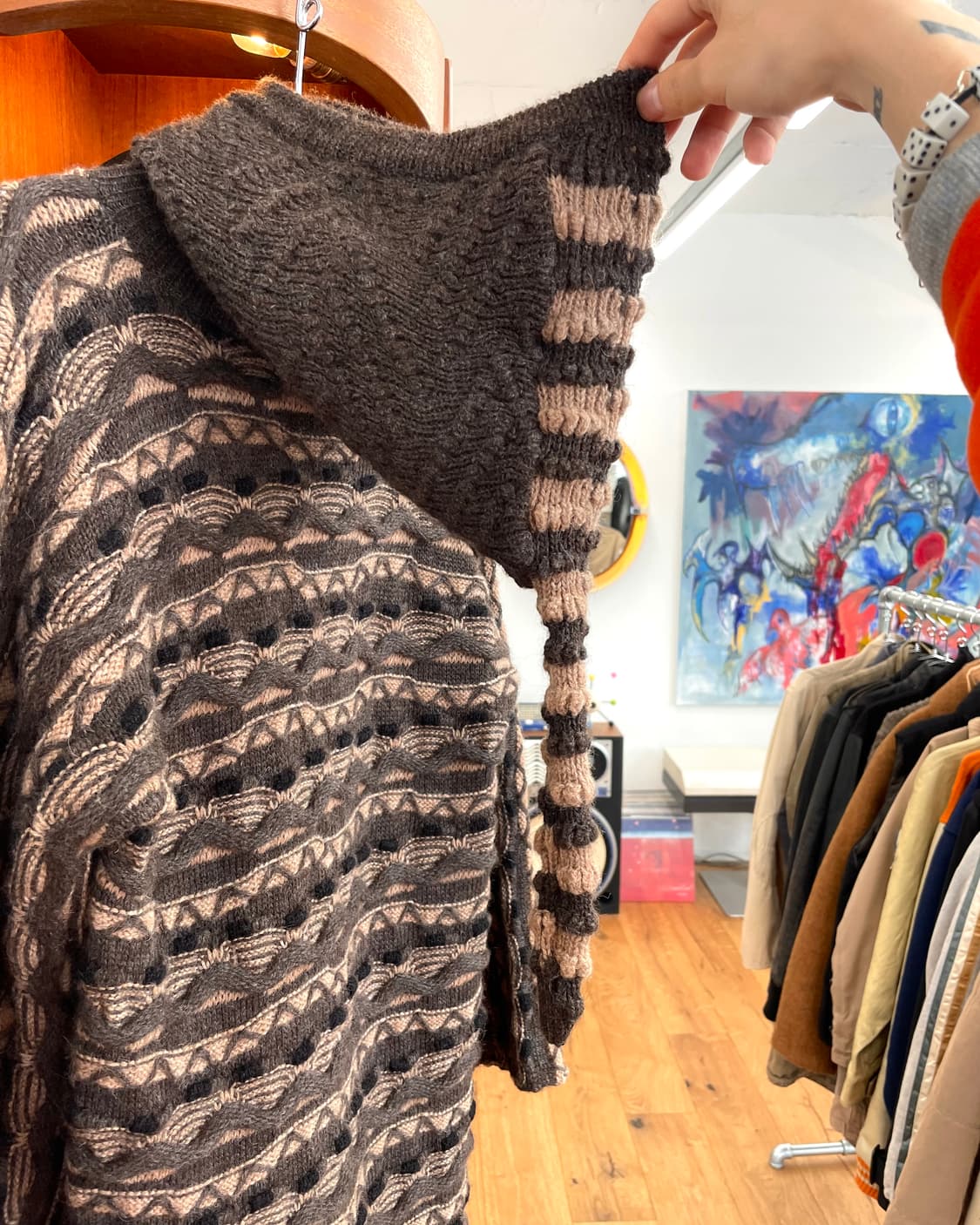 버나드윌헴 바라클라바 니트 스웨터 상품이미지10