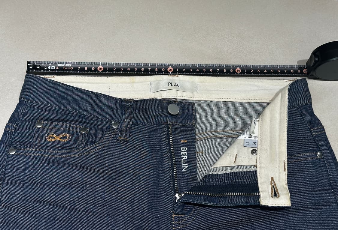 플랙진 베를린 생지 청바지 데님 팬츠 상품이미지4