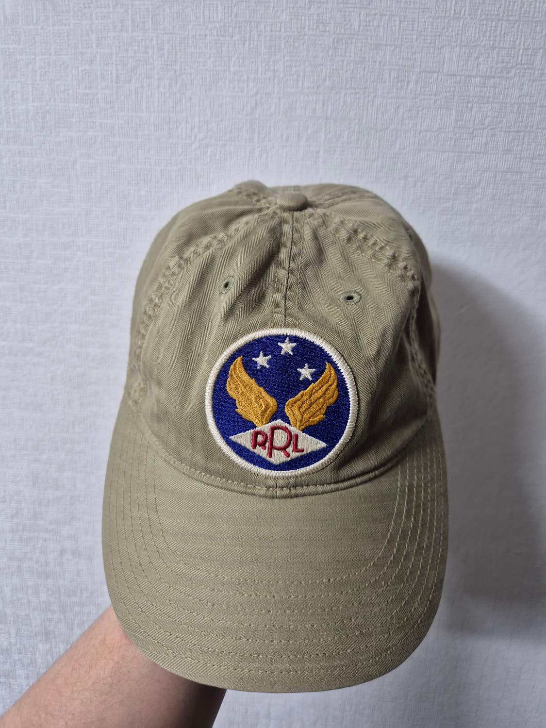 rrl 윙 볼캡 올리브 상품이미지1