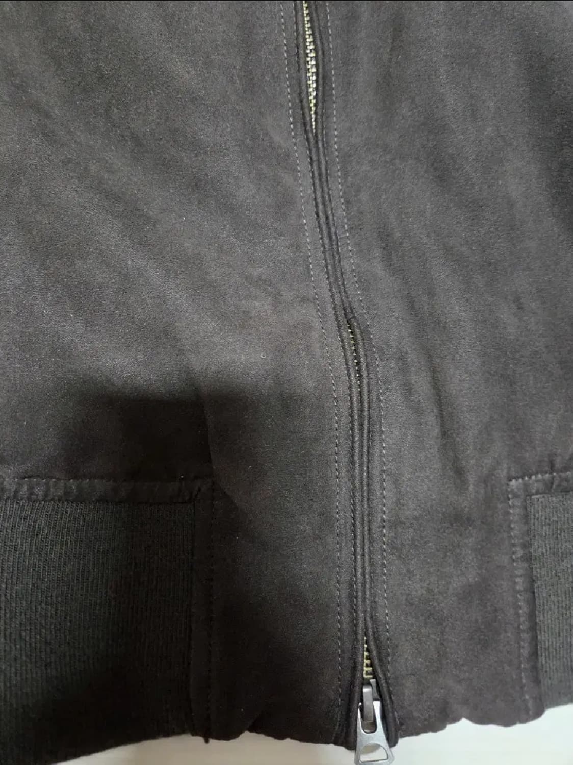 유니클로 스웨이드 블루종 자켓 상품이미지4