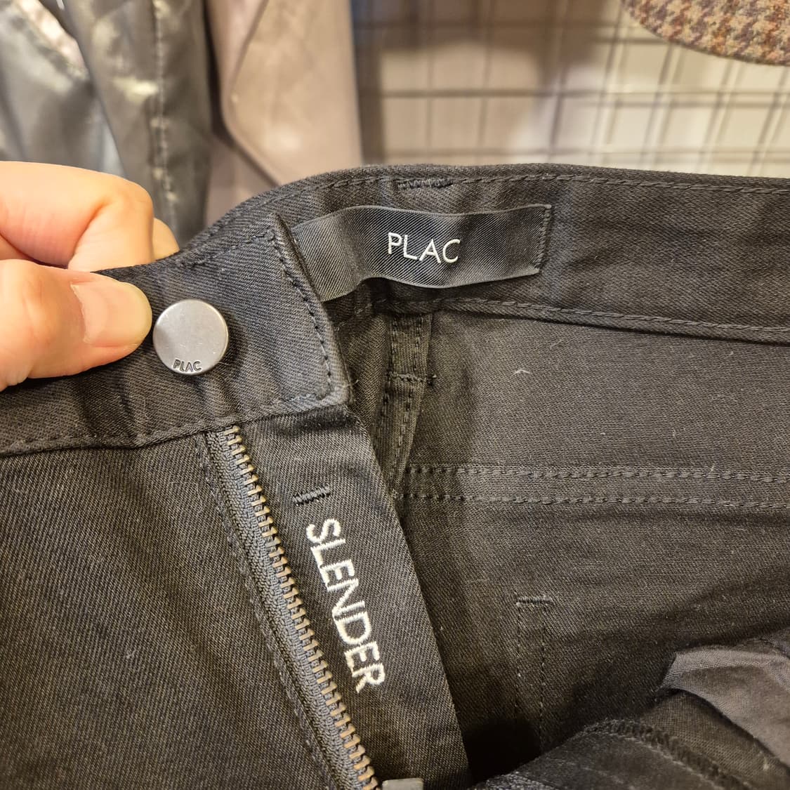 33인치 플랙진 SLENDER 슬림핏 블랙진  상품이미지4