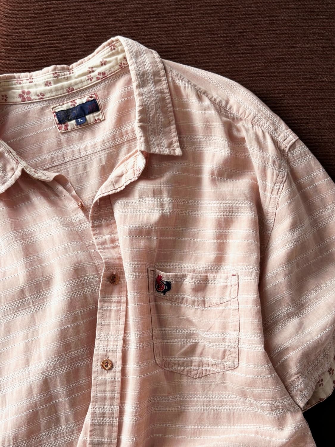 Design stitch point H/S shirt 상품이미지2