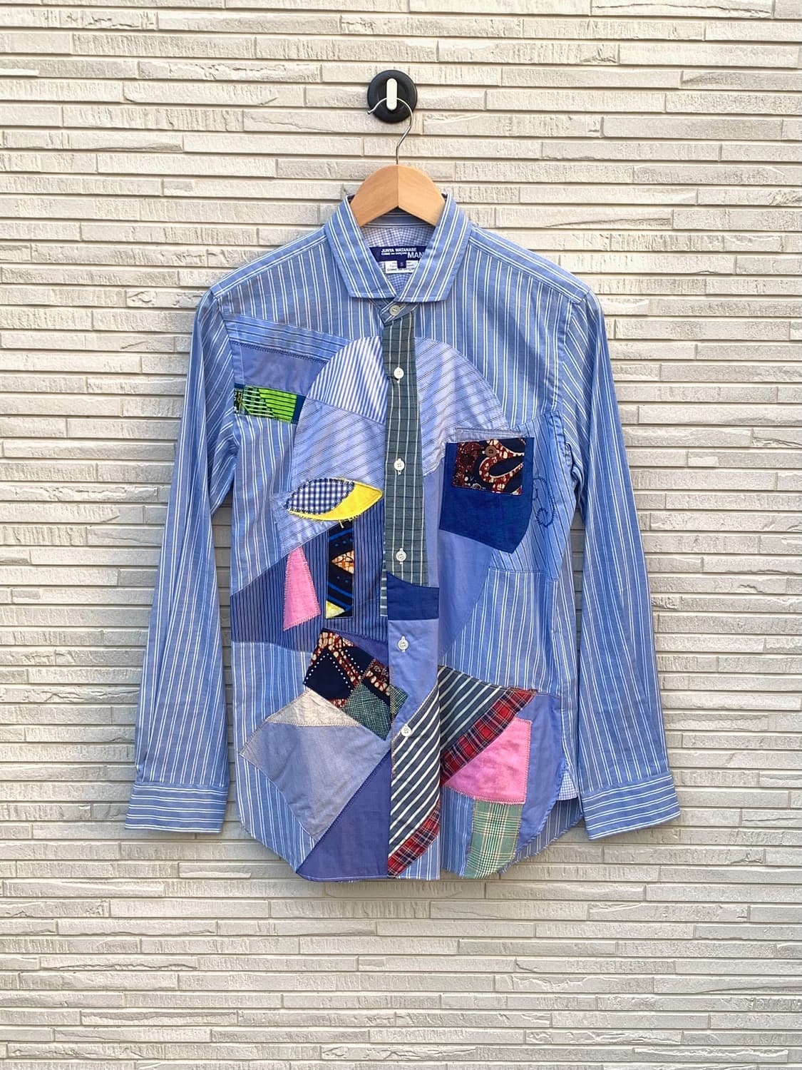 준야 와타나베 패치워크 셔츠 상품이미지1