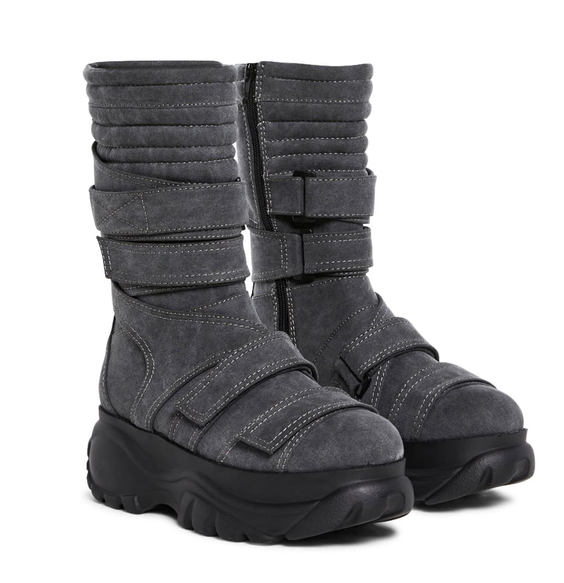 Dolls Skill 돌스킬 데님스티치 부츠  상품이미지1