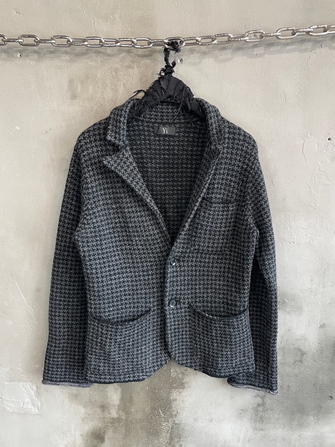 요지 야마모토 니트 자켓 상품이미지1