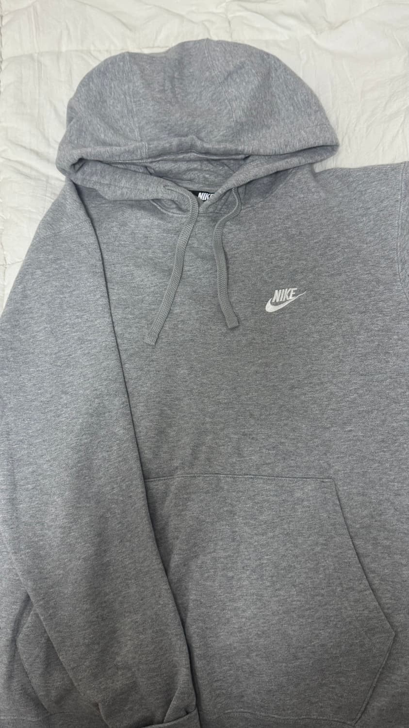나이키 그레이 후드티 상품이미지1